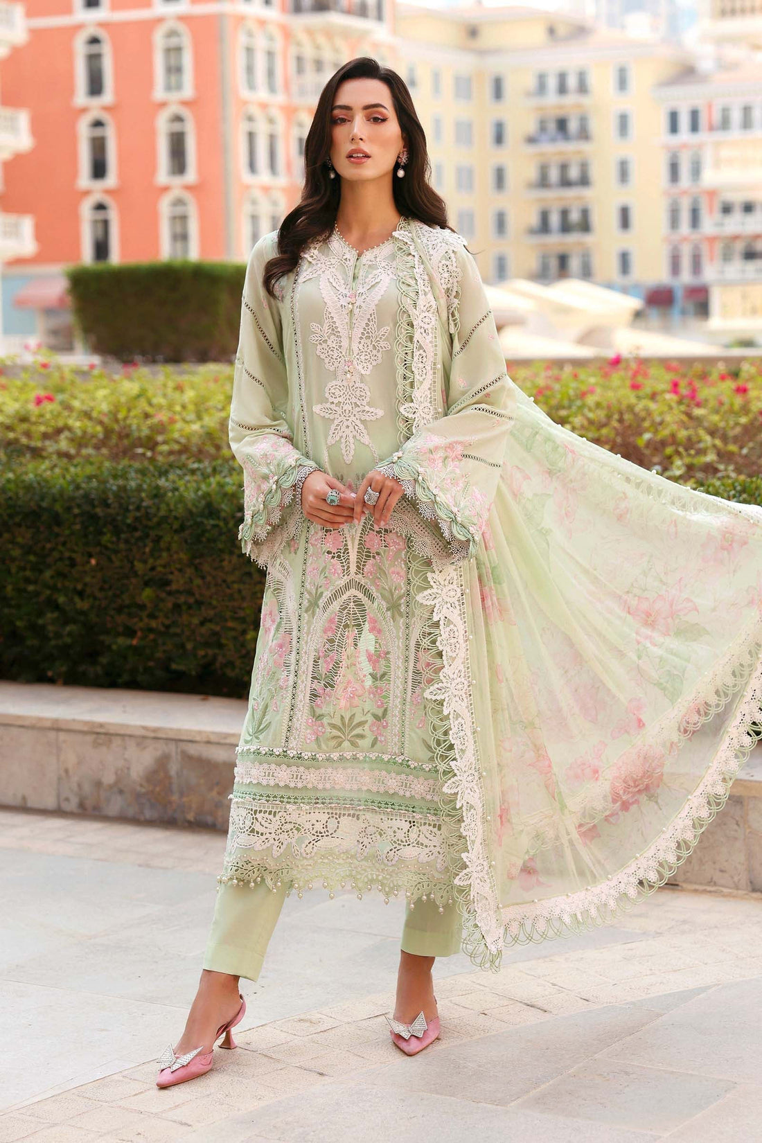 Maria B | Eid  Lawn’26 | d-2611-a - House Of Hania