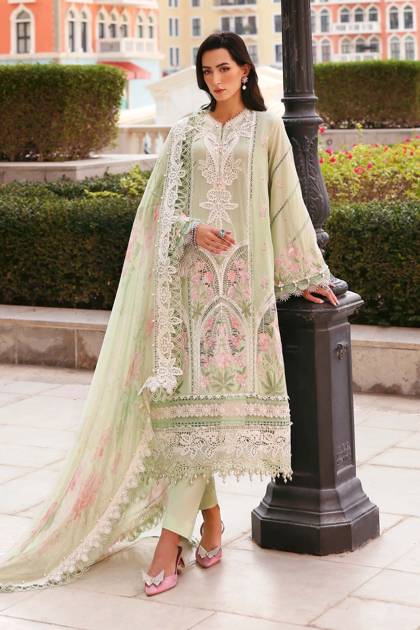 Maria B | Eid  Lawn’26 | d-2611-a - House Of Hania