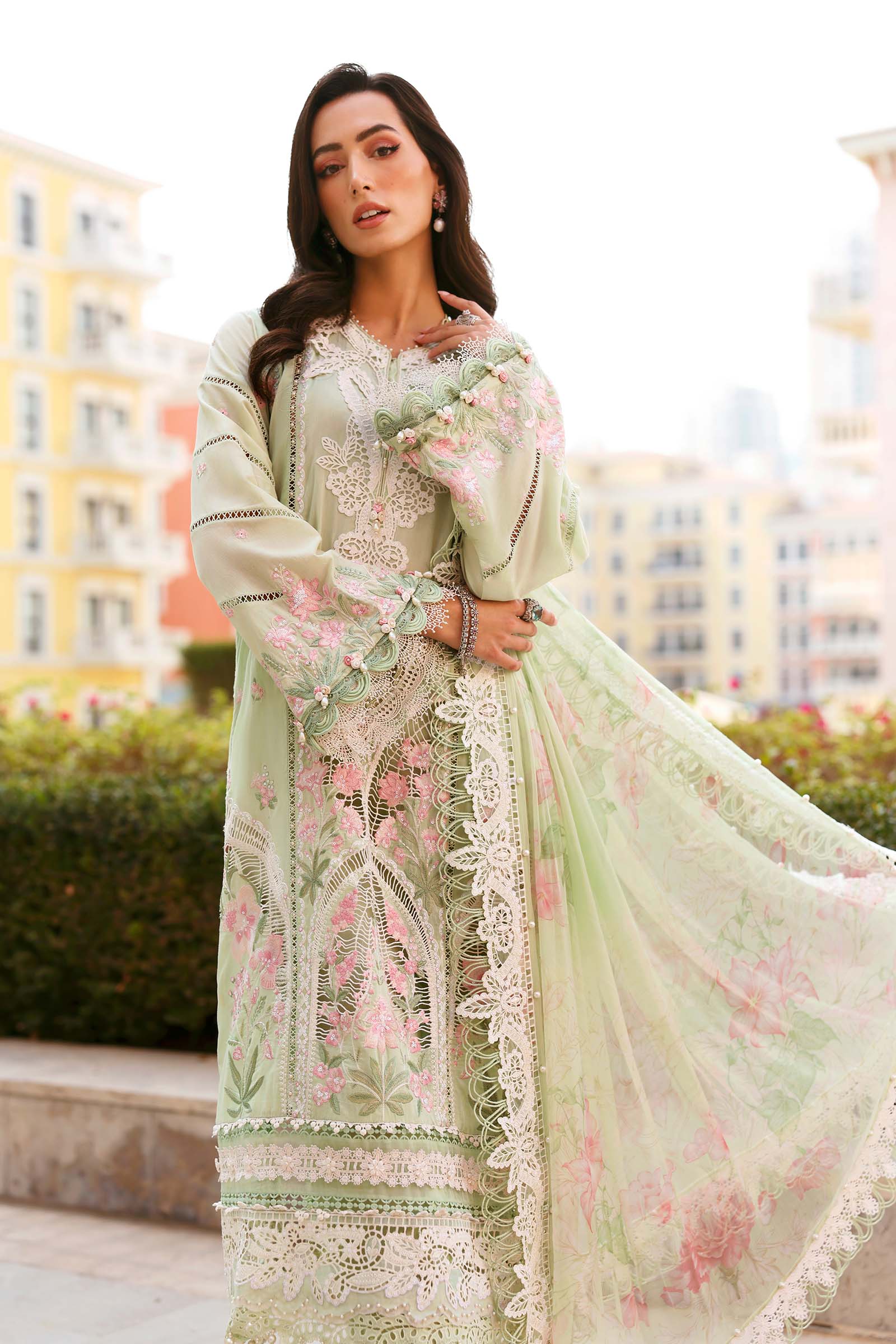 Maria B | Eid  Lawn’26 | d-2611-a - House Of Hania