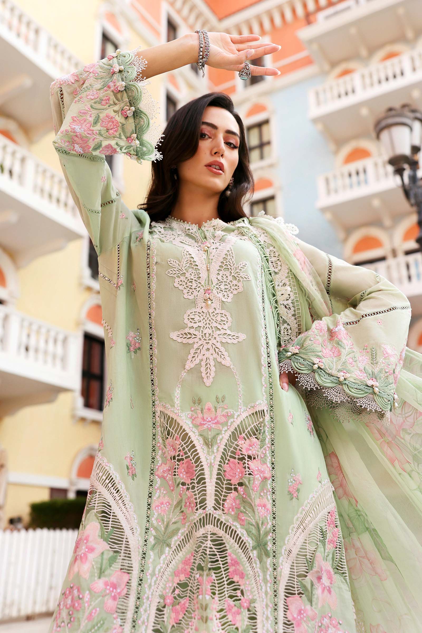 Maria B | Eid  Lawn’26 | d-2611-a - House Of Hania