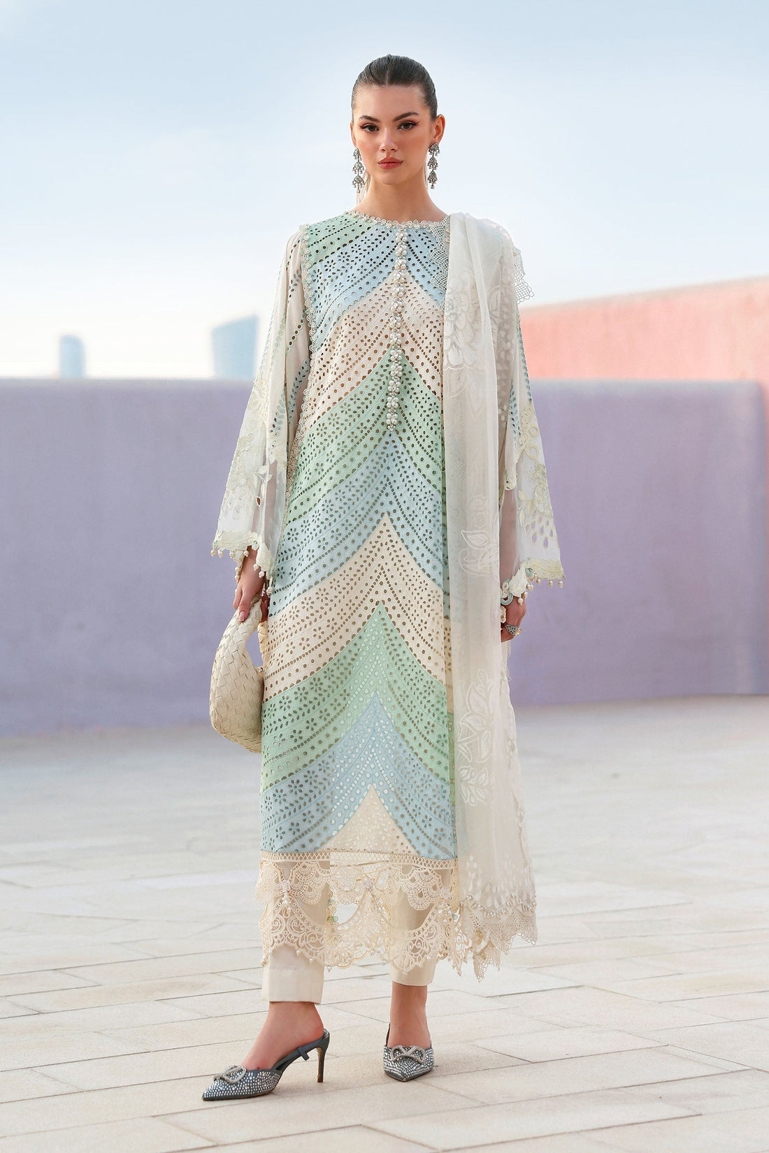 Maria B | Eid Lawn’26 | d-2612-a - House Of Hania