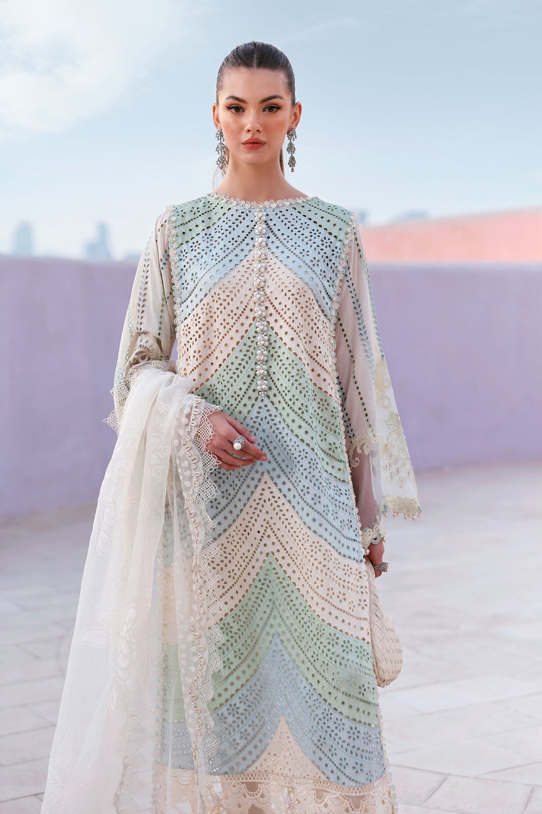 Maria B | Eid Lawn’26 | d-2612-a - House Of Hania
