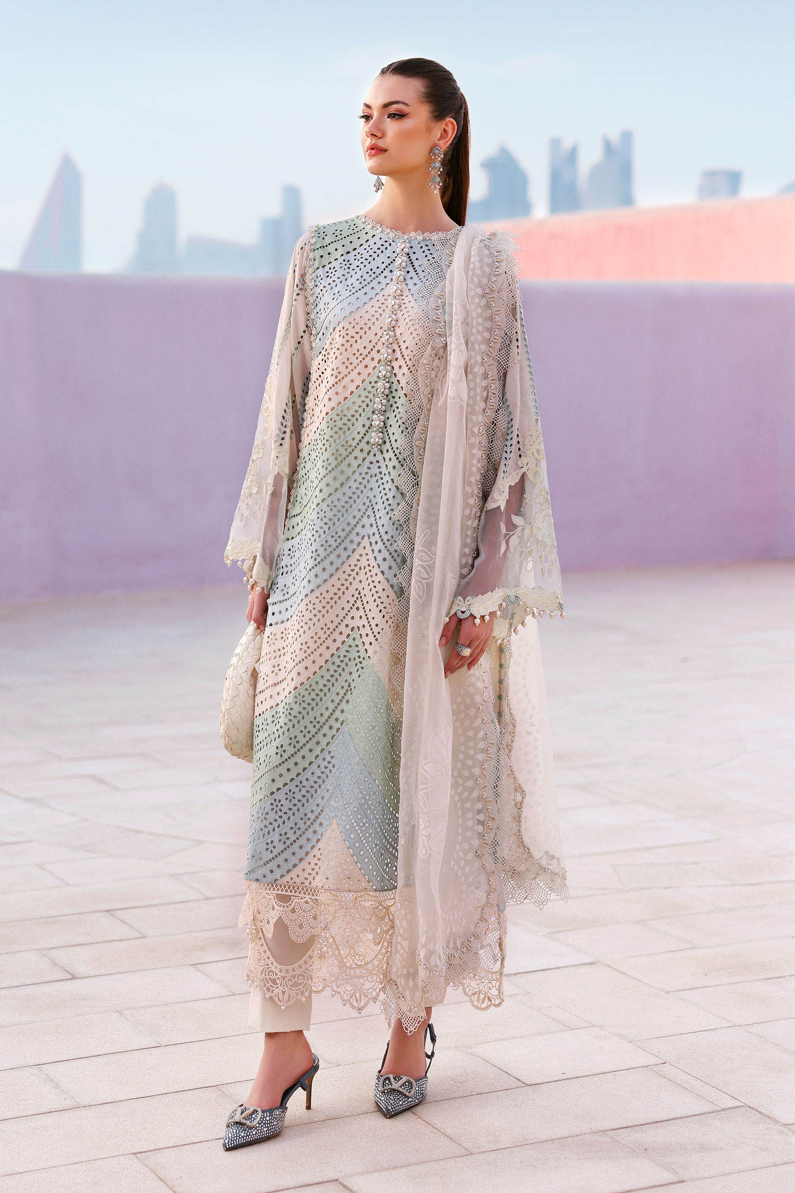 Maria B | Eid Lawn’26 | d-2612-a - House Of Hania