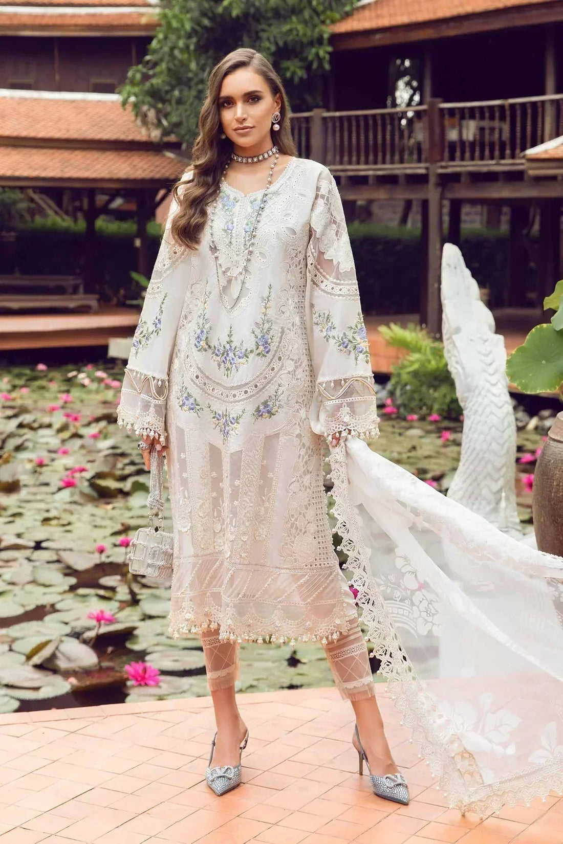 Maria B | Eid Lawn Collection | 04 - House Of Hania