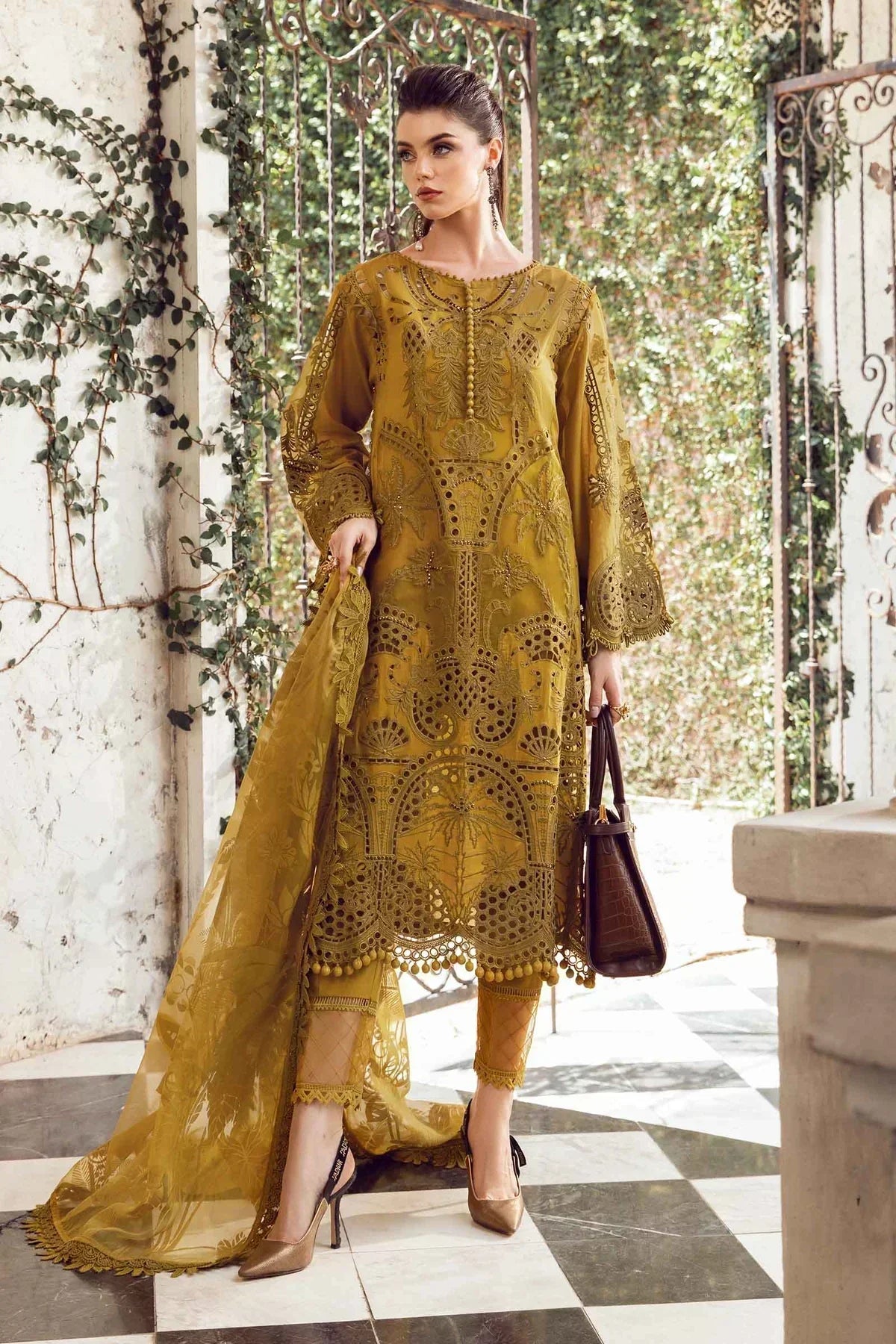Maria B | Eid Lawn Collection | 08 - House Of Hania