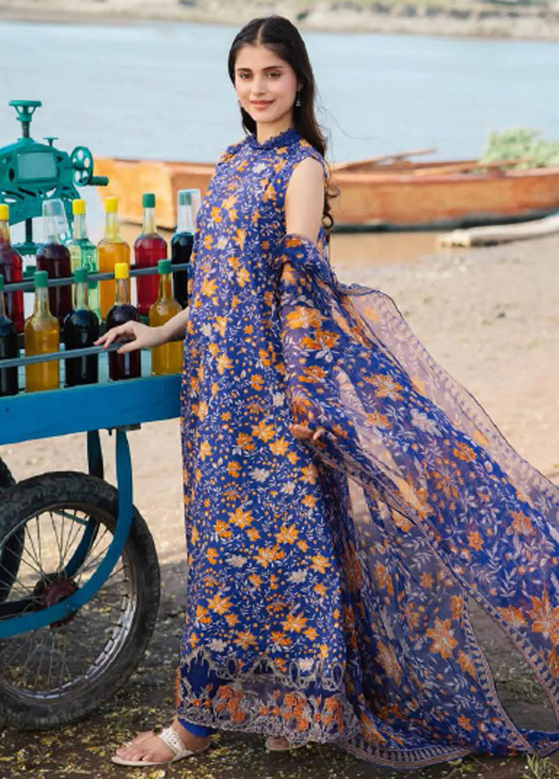 Maria B | Eid Lawn | MB-09B - House Of Hania