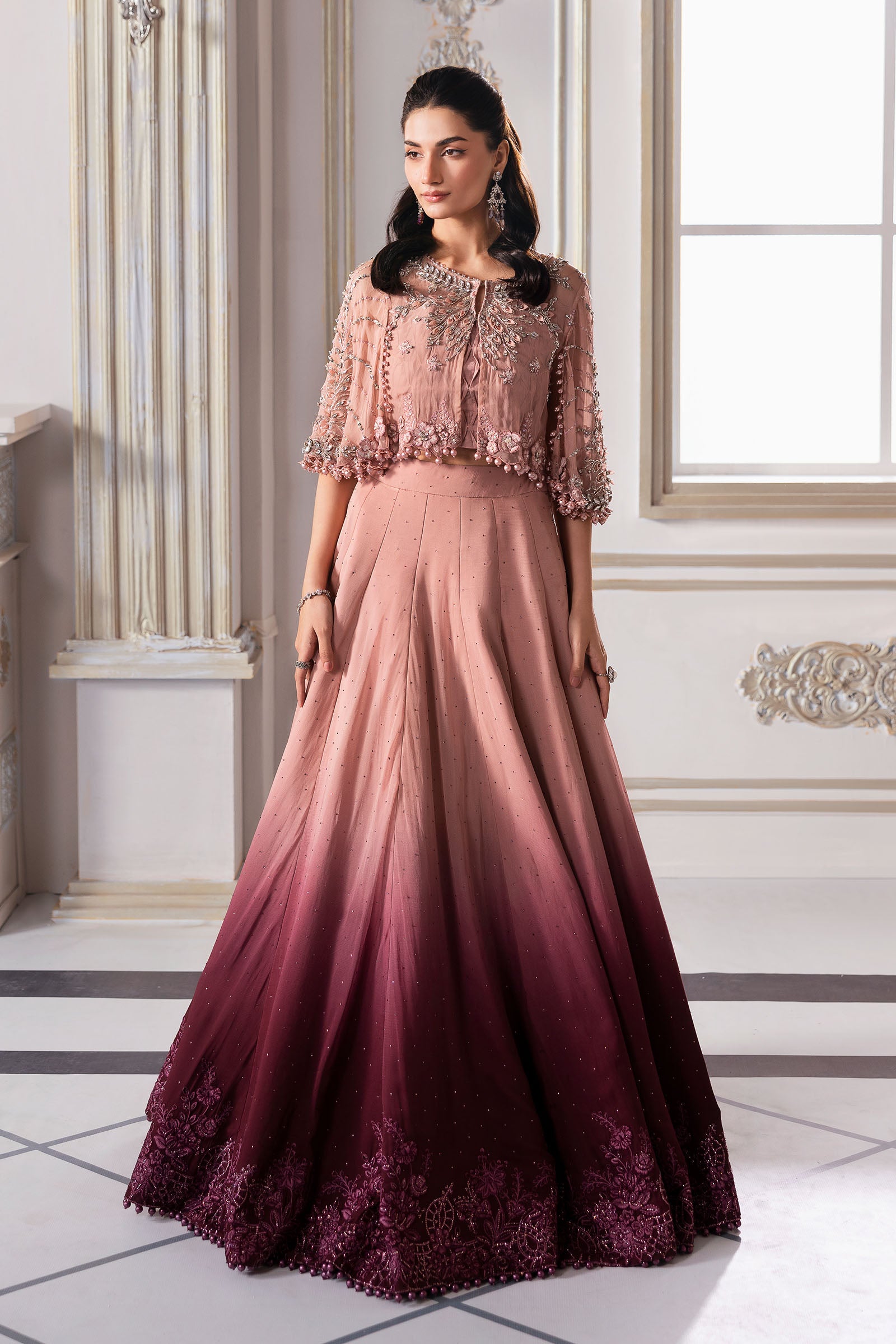 Maria B | Embroidered 2025 | BD-3001 - House Of Hania