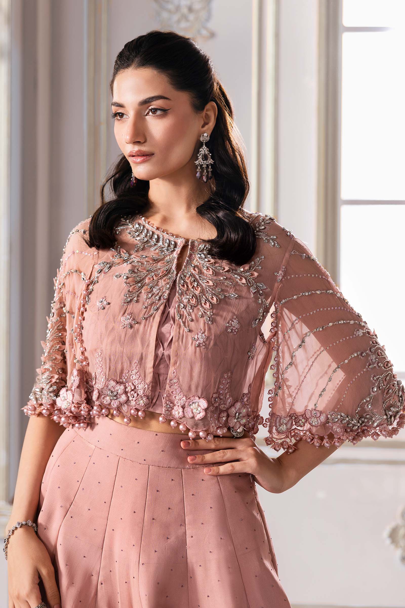 Maria B | Embroidered 2025 | BD-3001 - House Of Hania