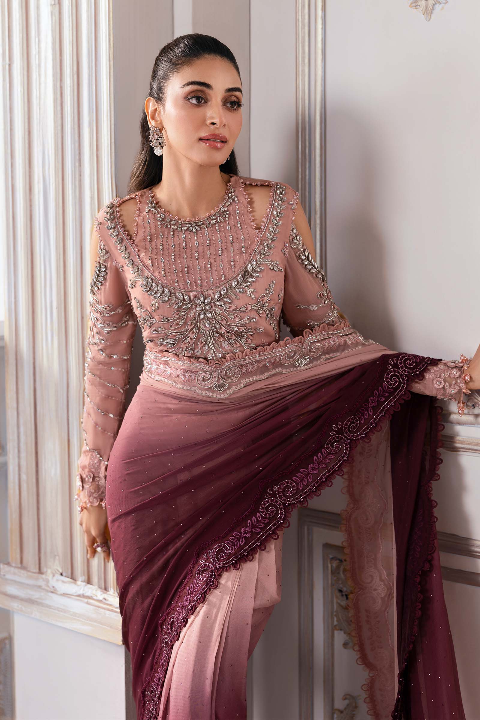 Maria B | Embroidered 2025 | BD-3001 - House Of Hania