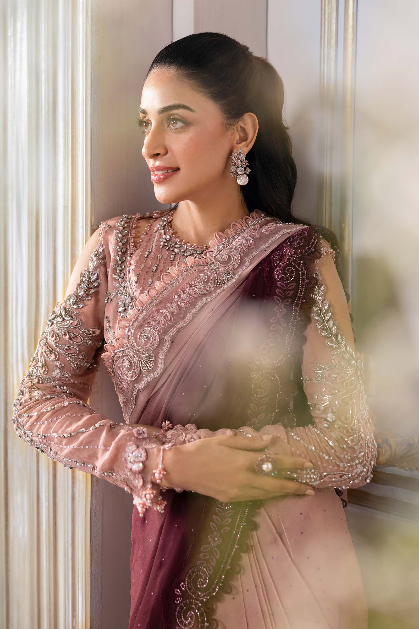 Maria B | Embroidered 2025 | BD-3001 - House Of Hania