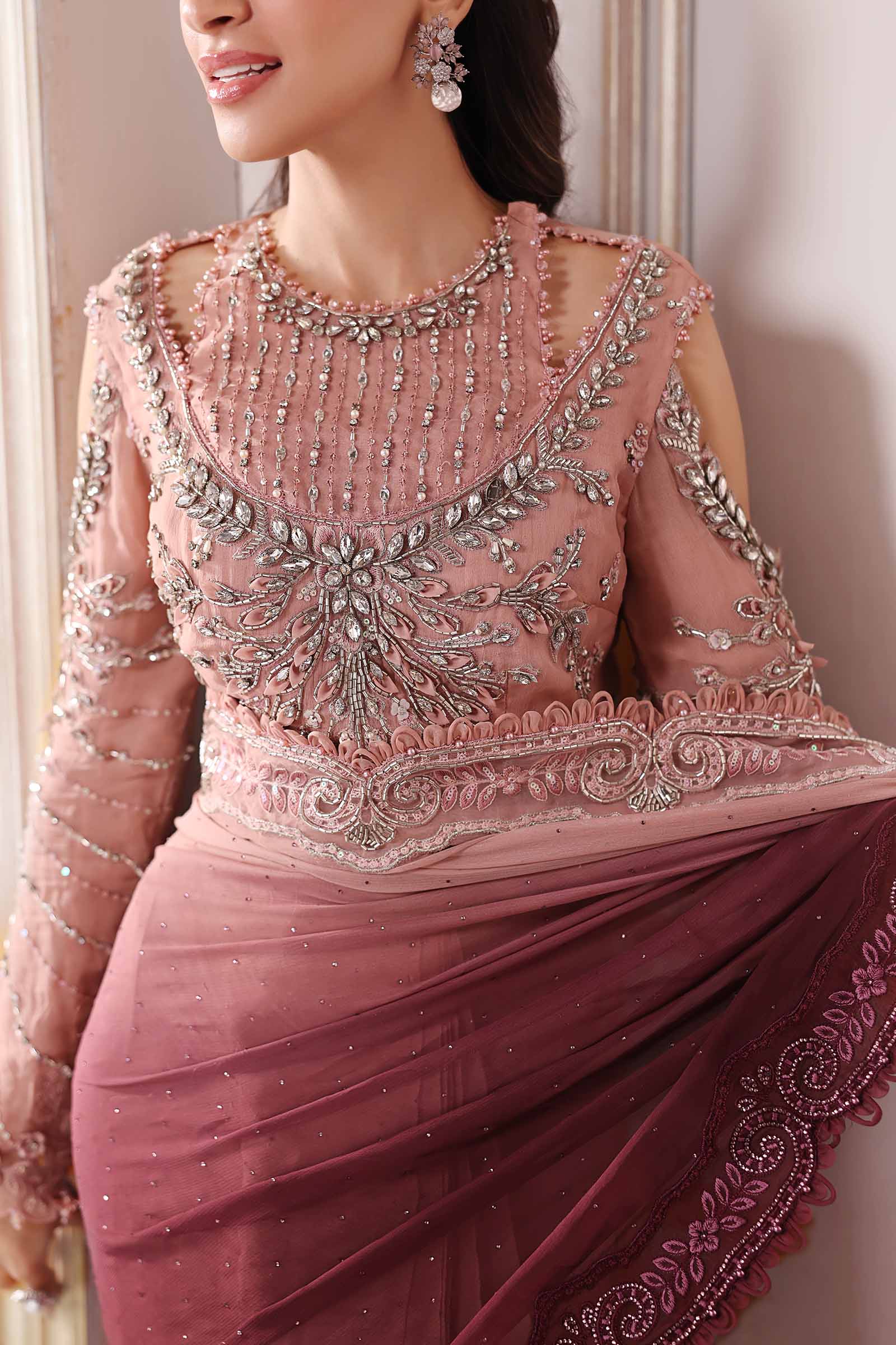 Maria B | Embroidered 2025 | BD-3001 - House Of Hania
