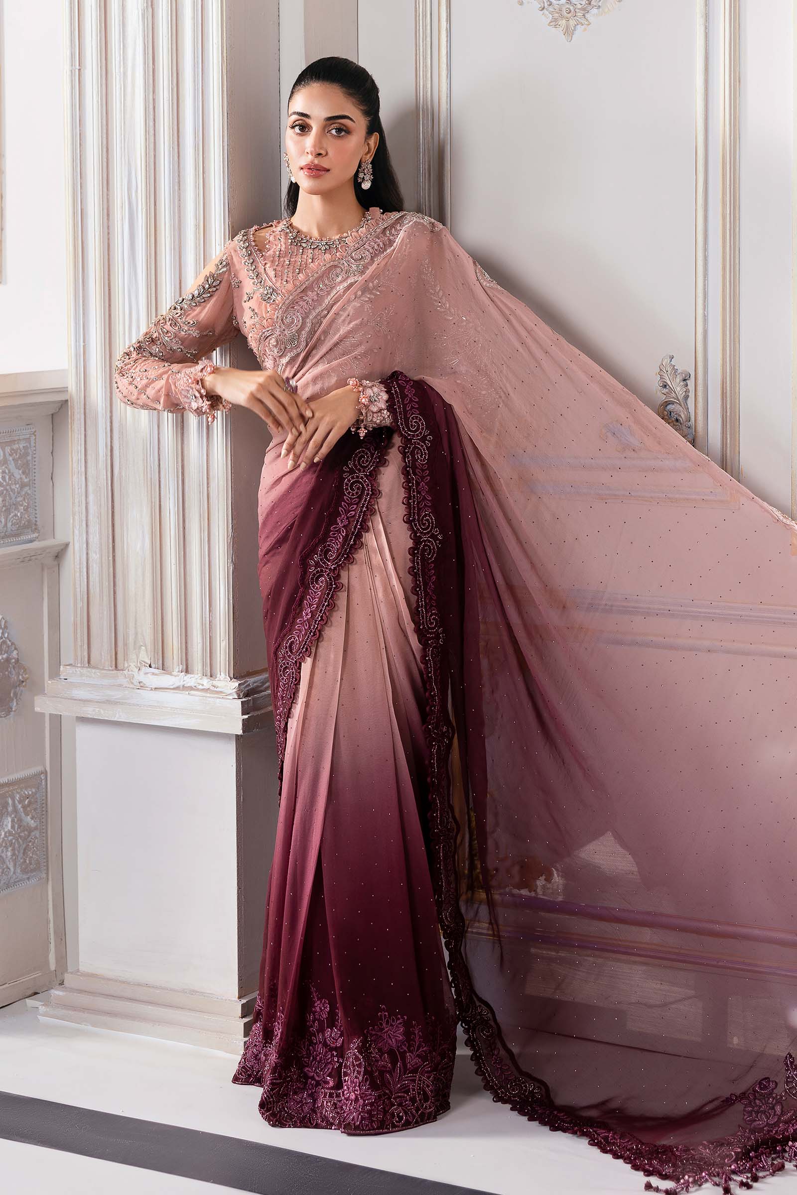 Maria B | Embroidered 2025 | BD-3001 - House Of Hania