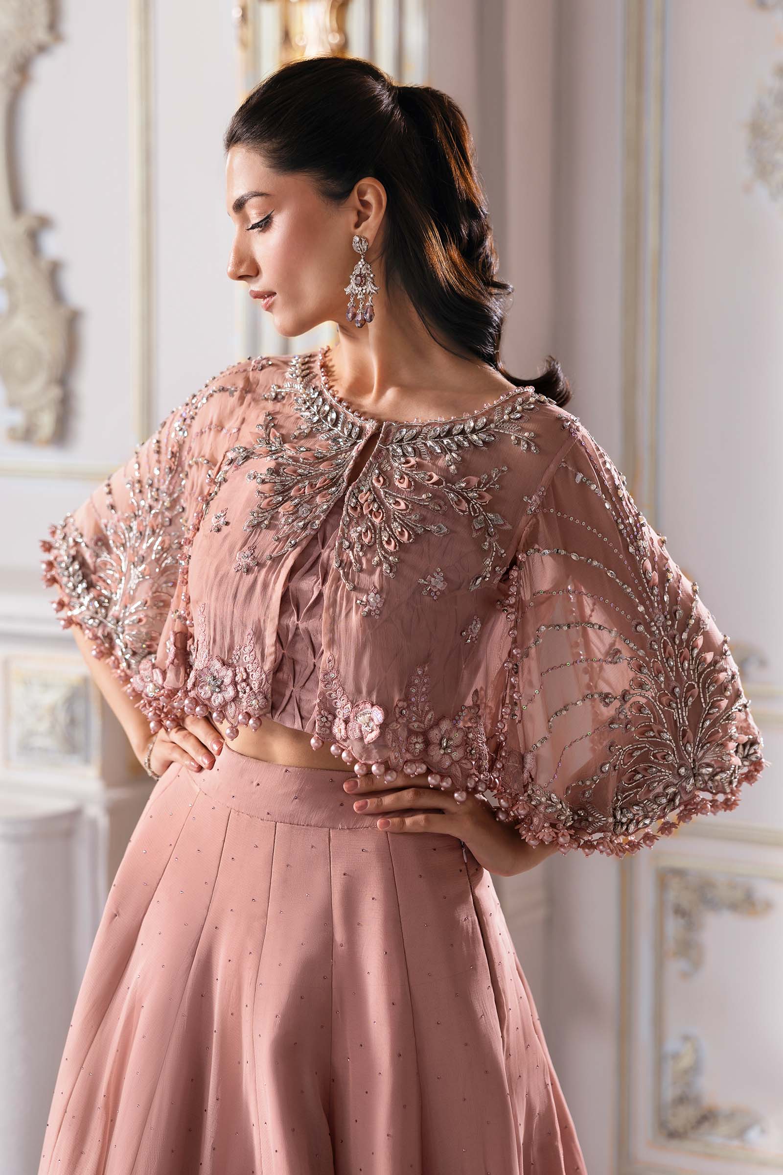 Maria B | Embroidered 2025 | BD-3001 - House Of Hania