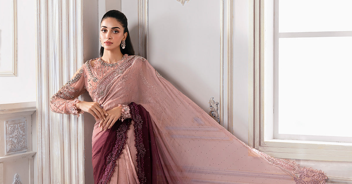 Maria B | Embroidered 2025 | BD-3001 - House Of Hania