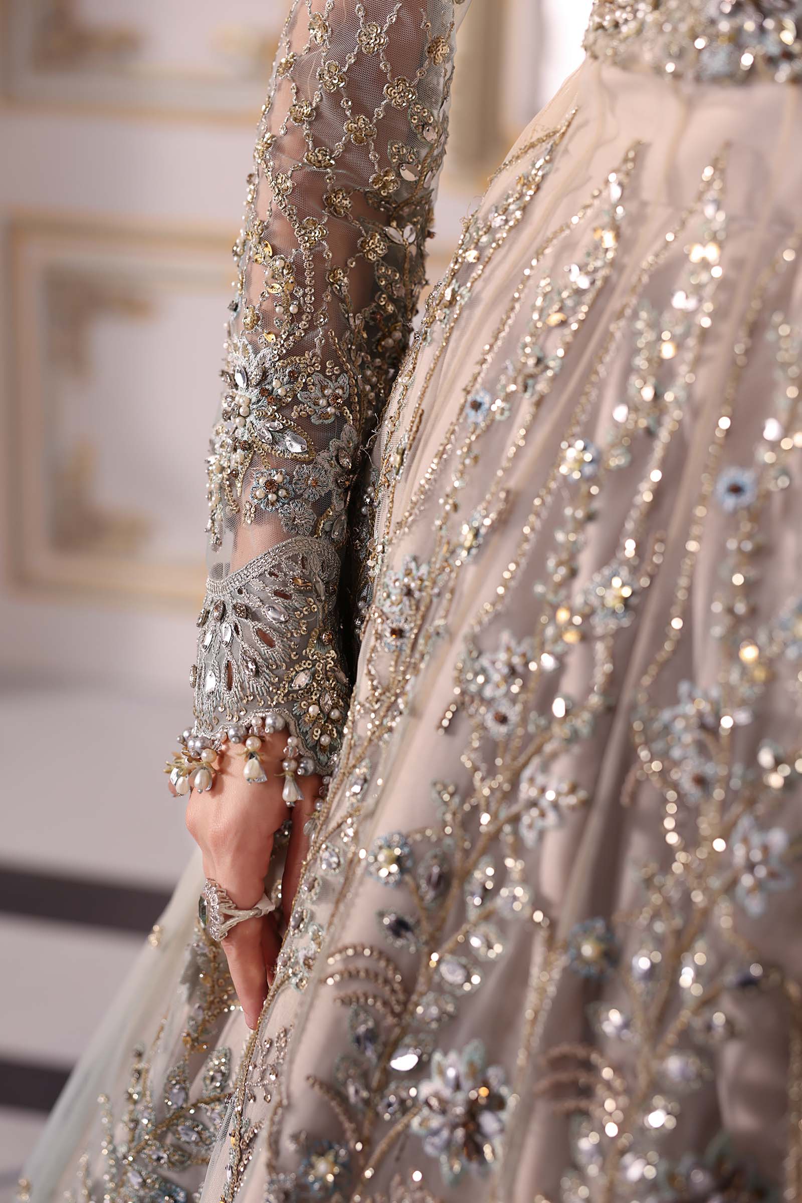 Maria B | Embroidered 2025 | BD-3002 - House Of Hania