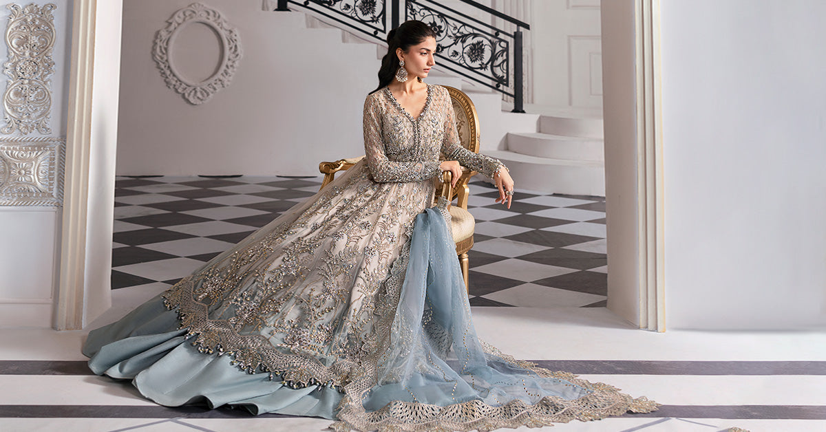 Maria B | Embroidered 2025 | BD-3002 - House Of Hania