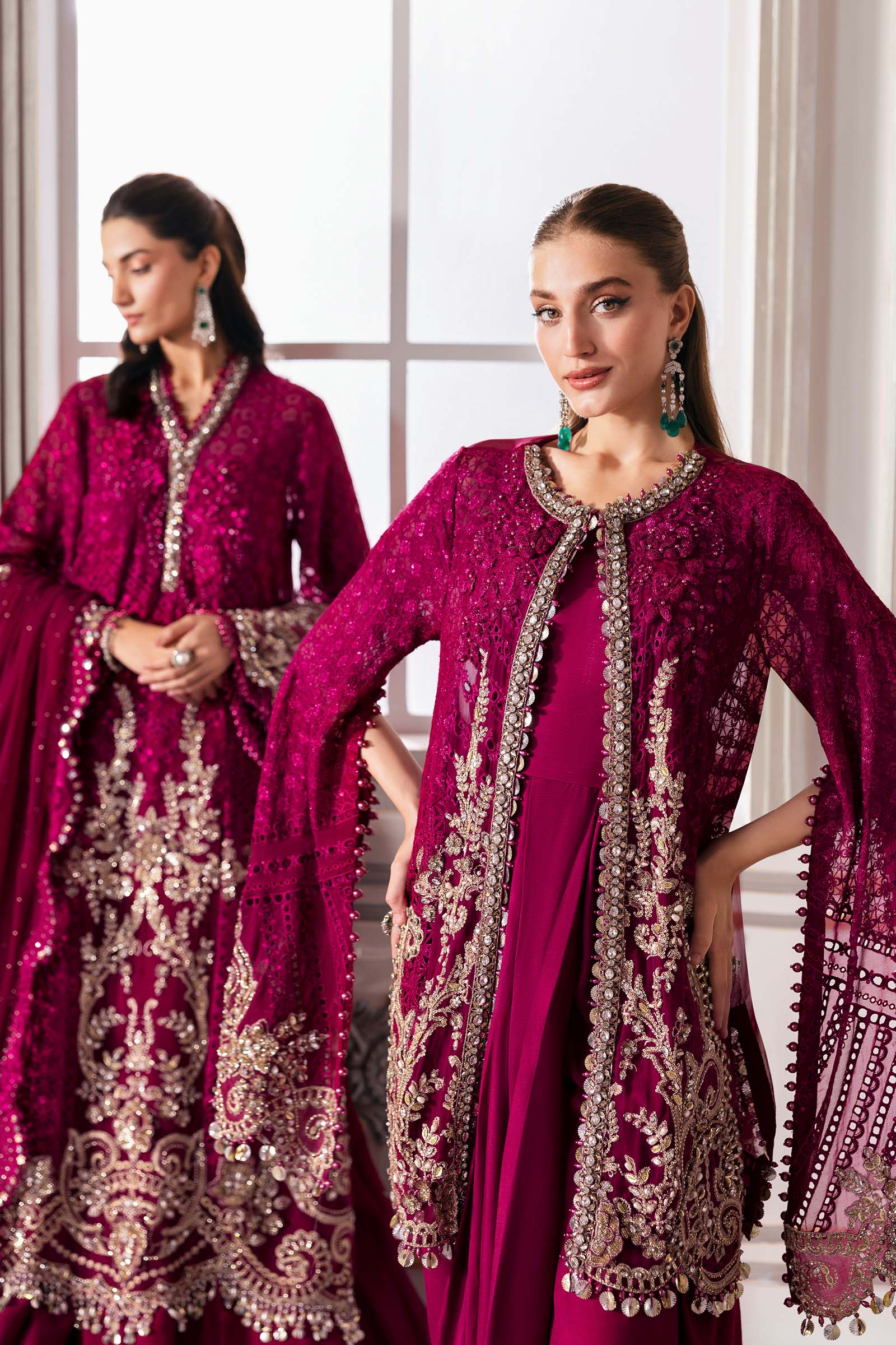 Maria B | Embroidered 2025 | BD-3003 - House Of Hania