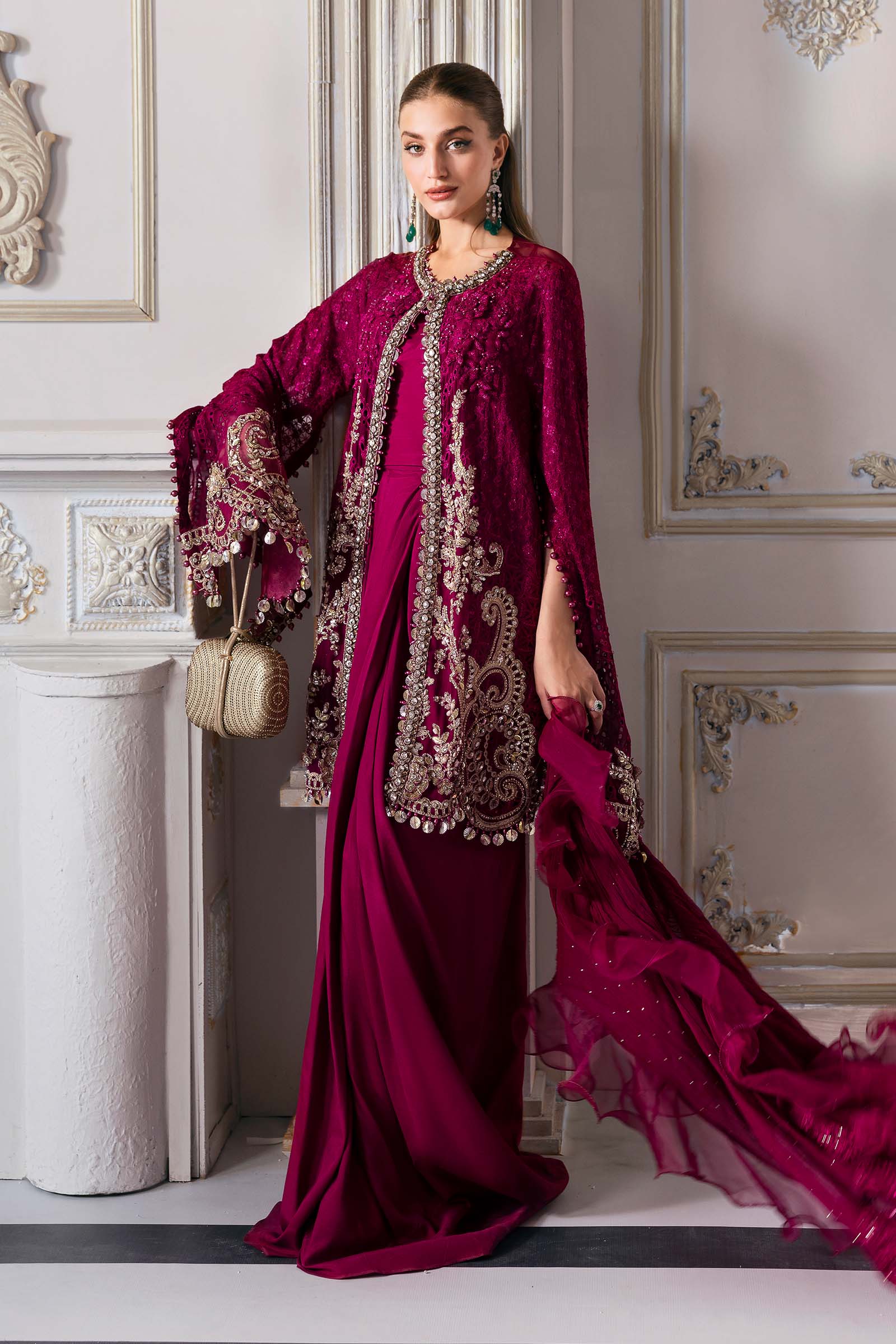 Maria B | Embroidered 2025 | BD-3003 - House Of Hania
