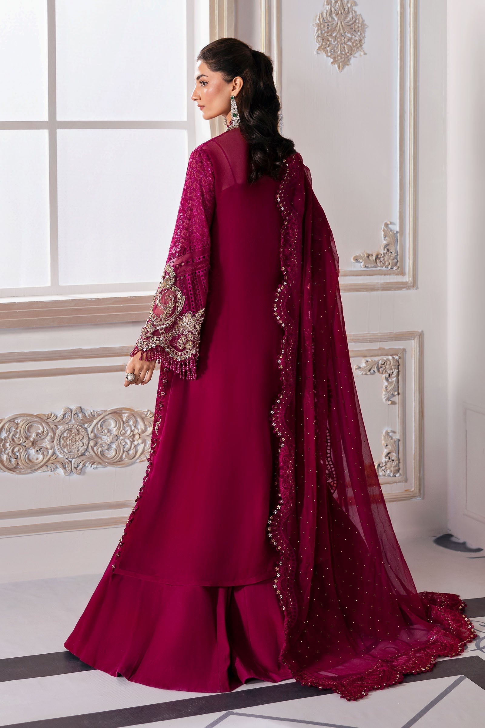 Maria B | Embroidered 2025 | BD-3003 - House Of Hania