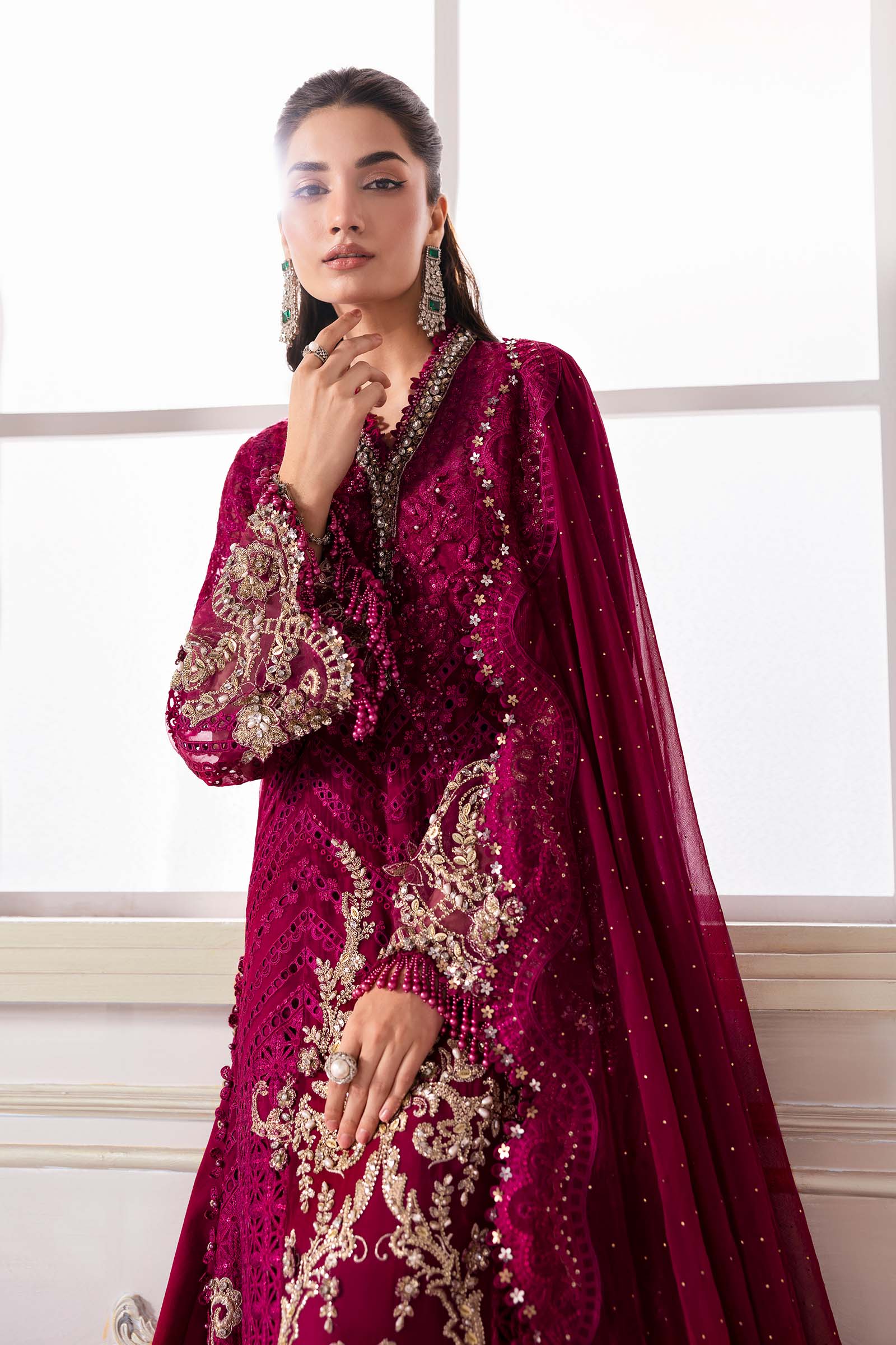 Maria B | Embroidered 2025 | BD-3003 - House Of Hania