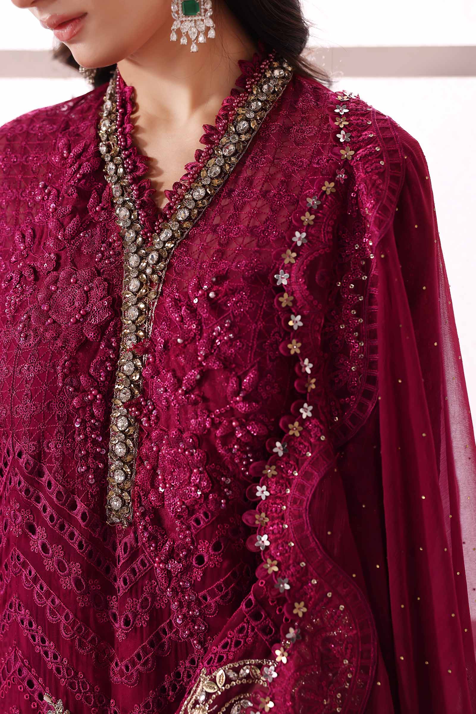 Maria B | Embroidered 2025 | BD-3003 - House Of Hania