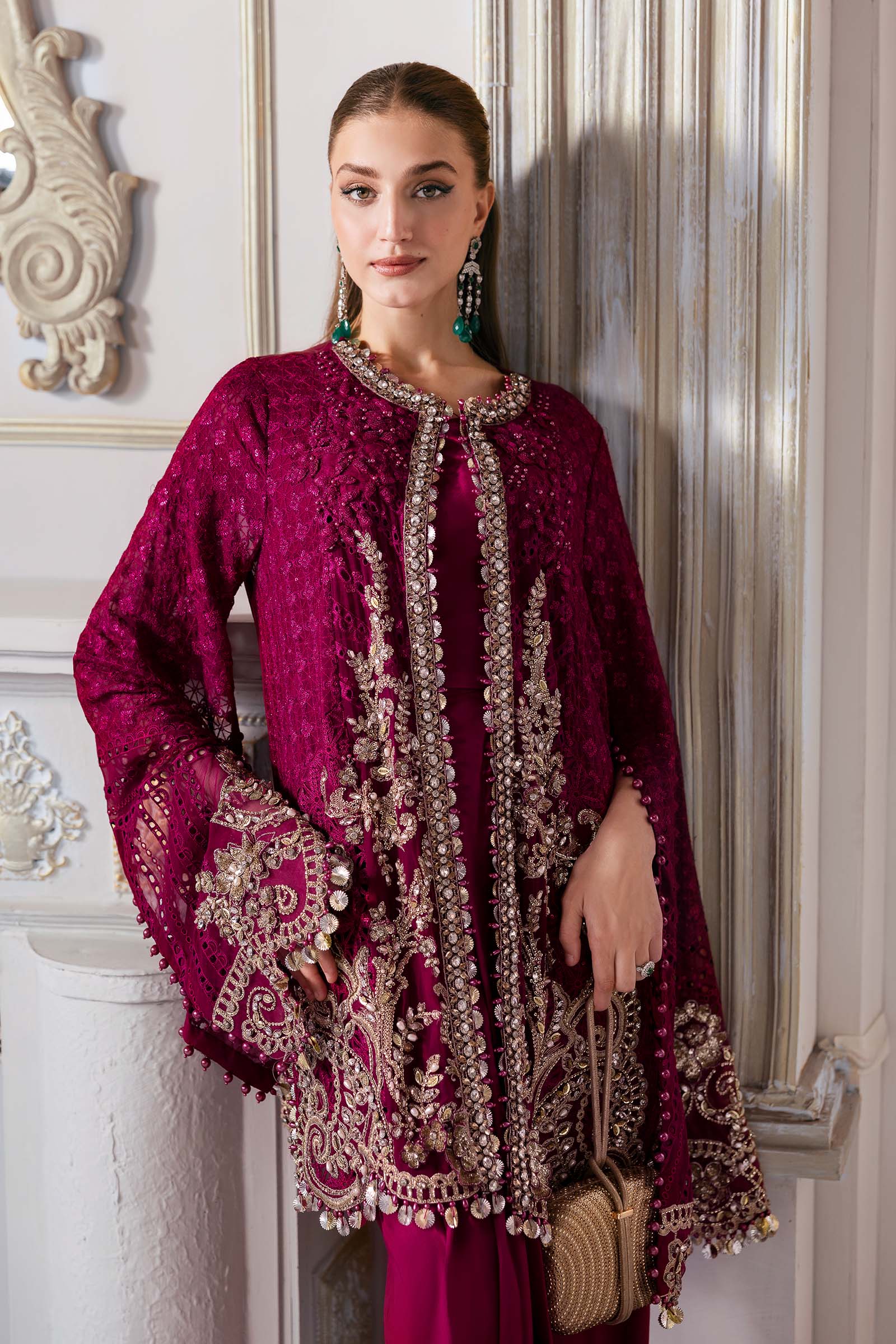 Maria B | Embroidered 2025 | BD-3003 - House Of Hania