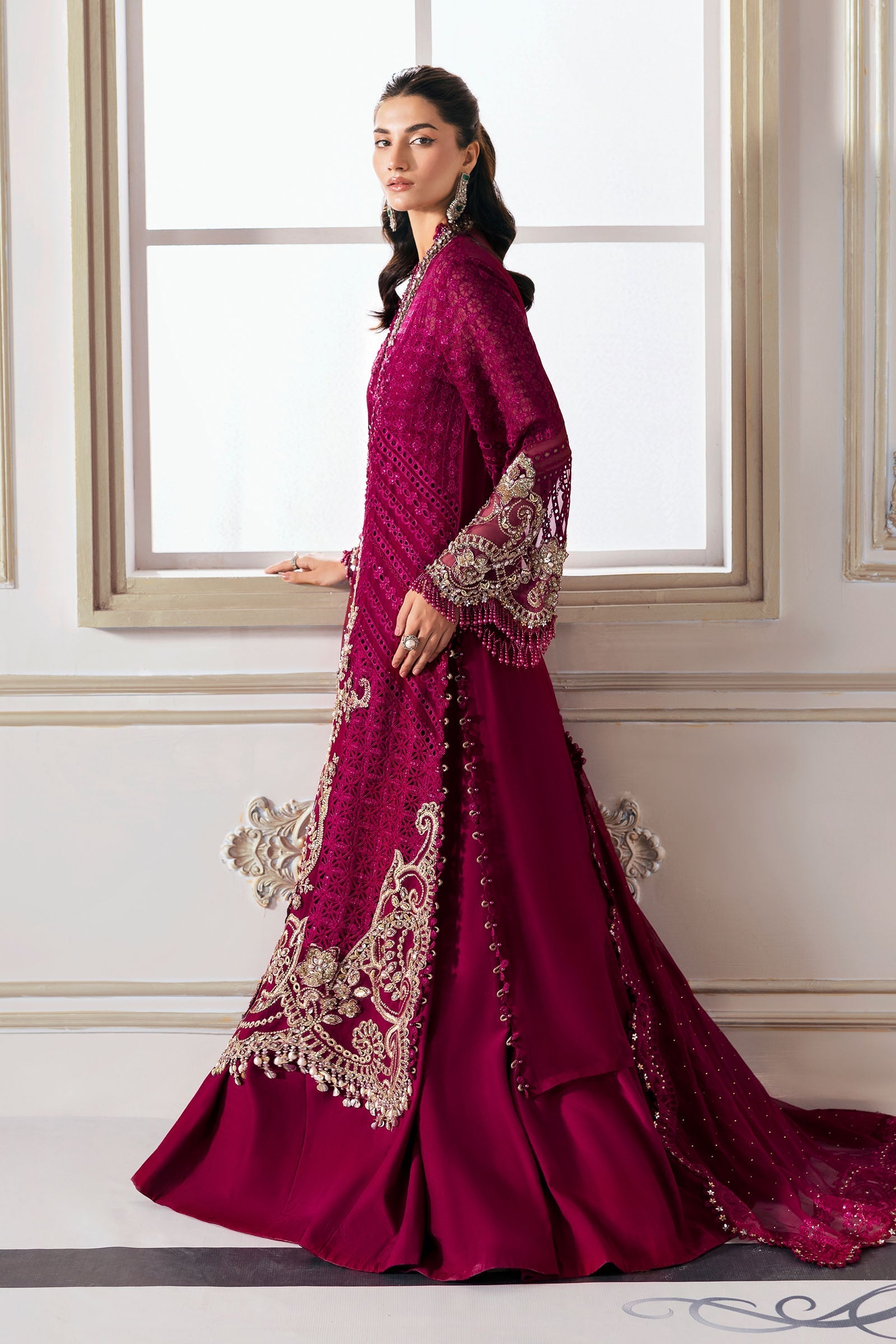 Maria B | Embroidered 2025 | BD-3003 - House Of Hania
