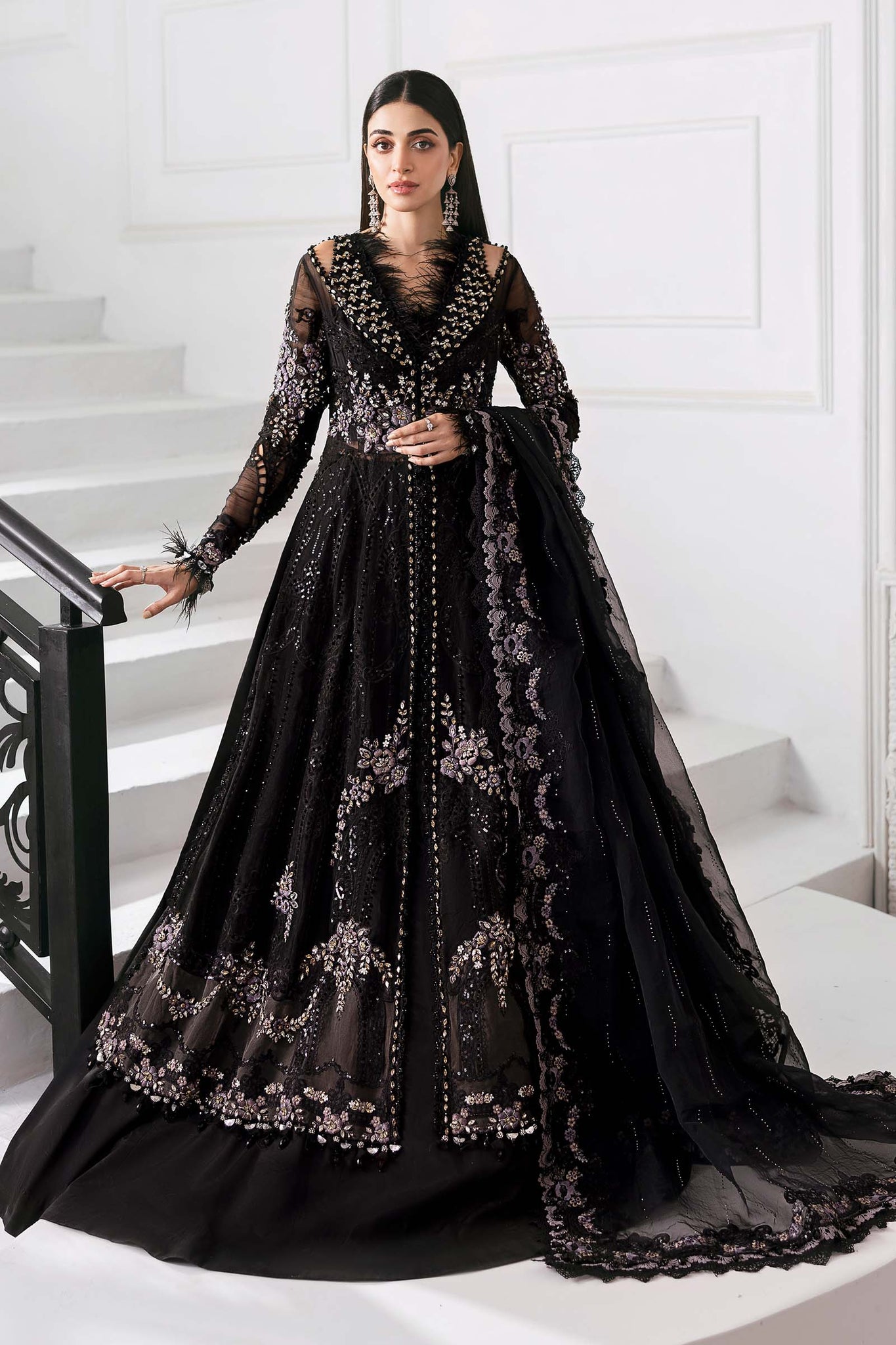 Maria B | Embroidered 2025 | BD-3004 - House Of Hania