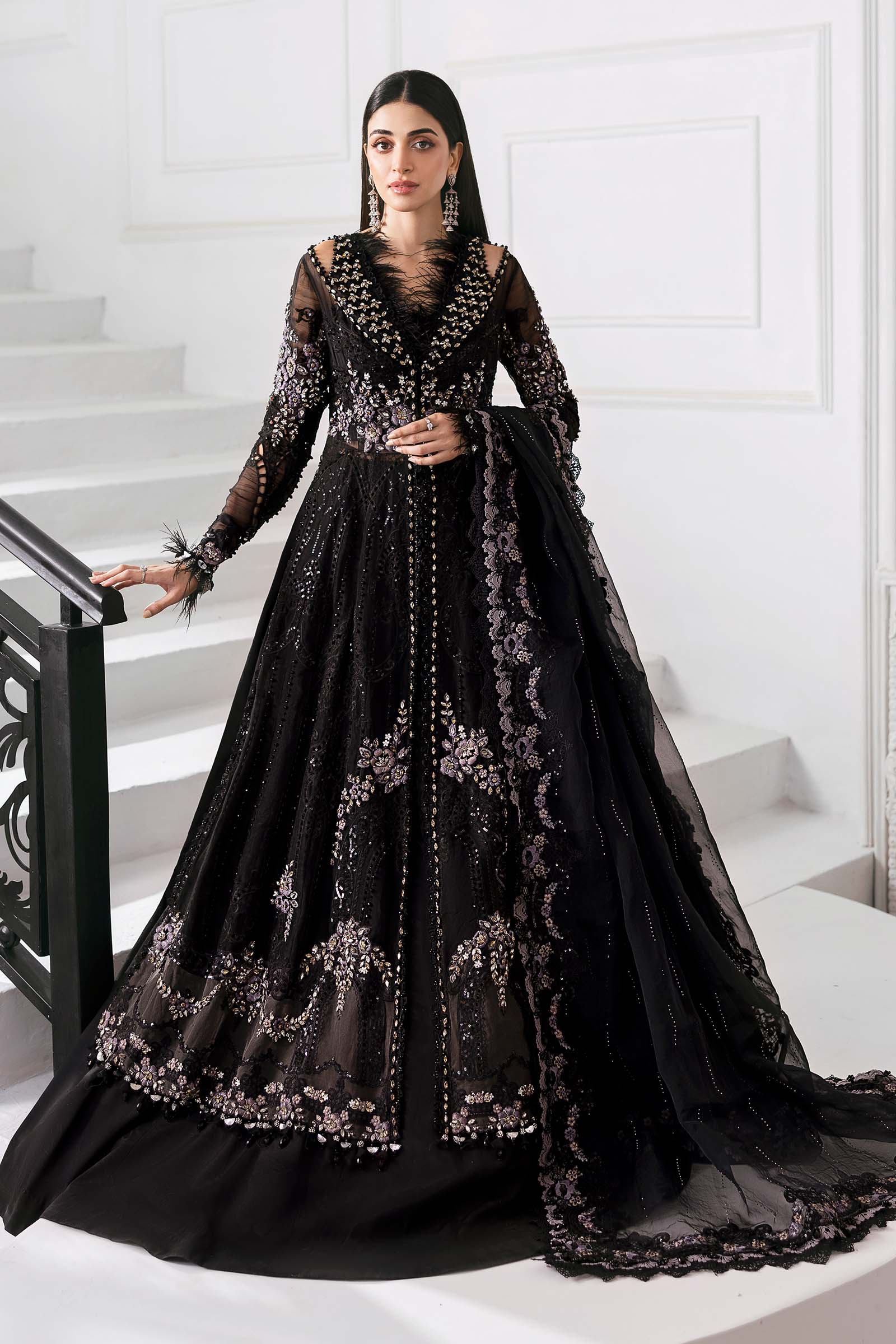 Maria B | Embroidered 2025 | BD-3004 - House Of Hania