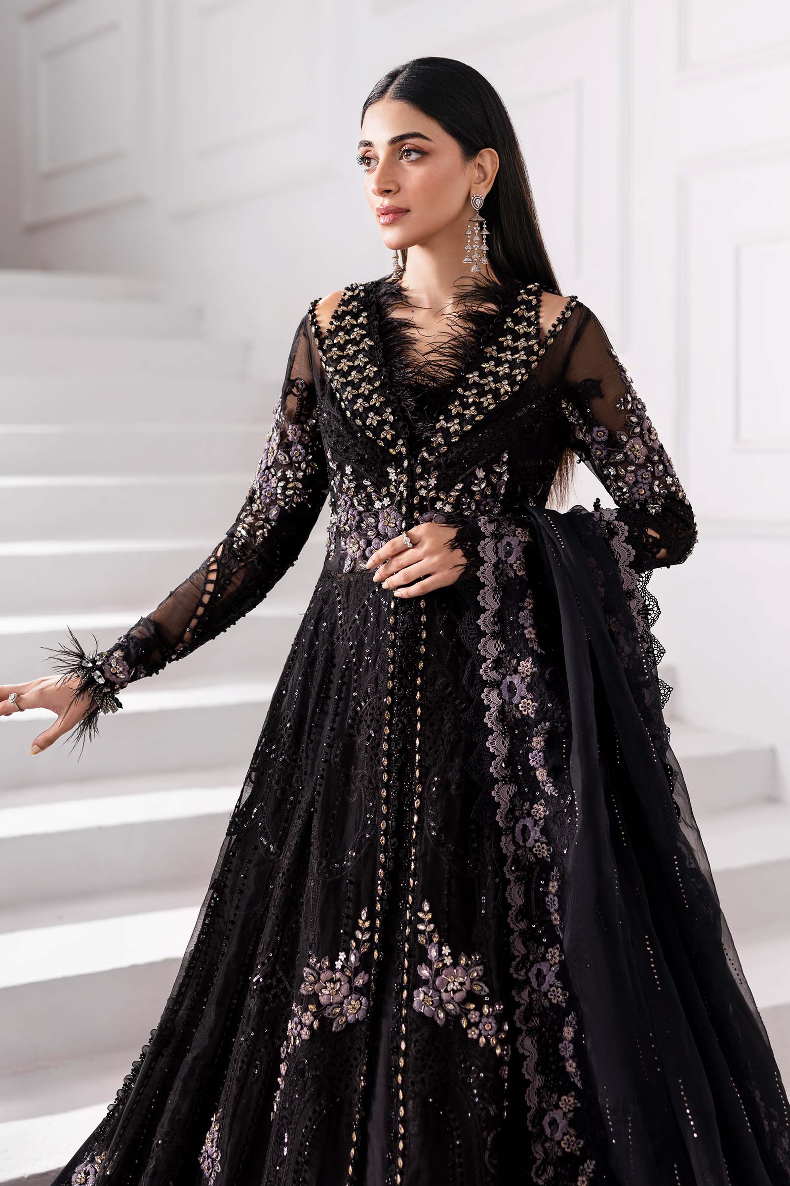 Maria B | Embroidered 2025 | BD-3004 - House Of Hania