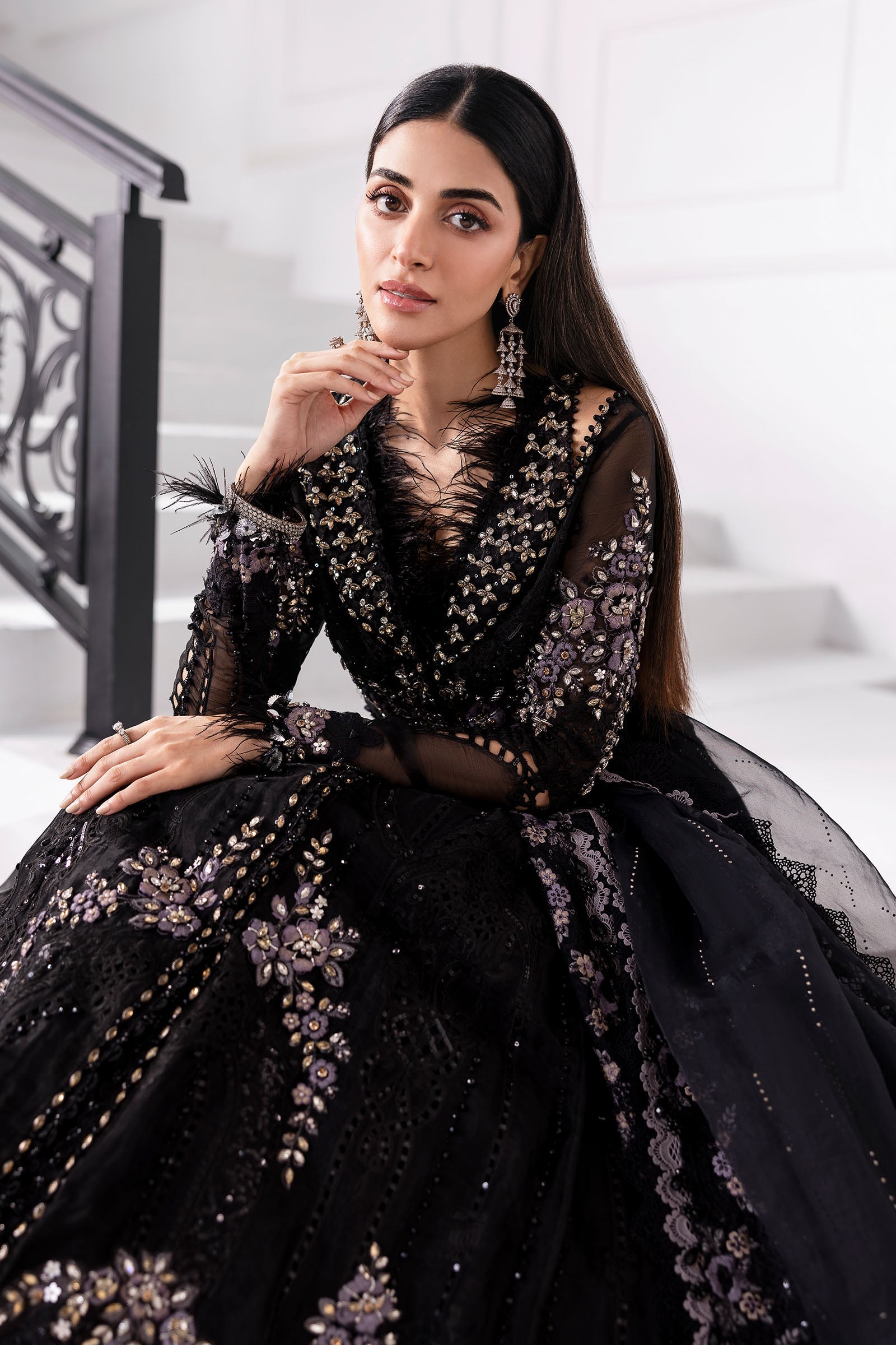 Maria B | Embroidered 2025 | BD-3004 - House Of Hania