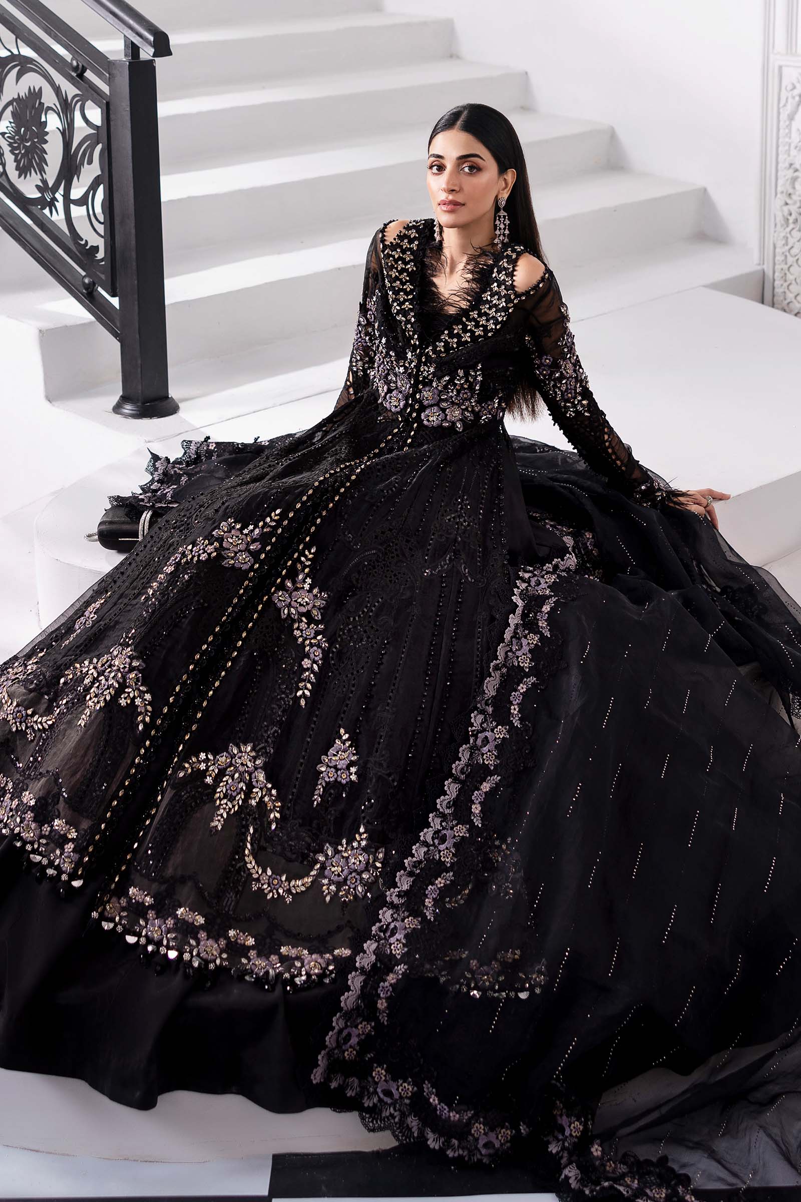 Maria B | Embroidered 2025 | BD-3004 - House Of Hania
