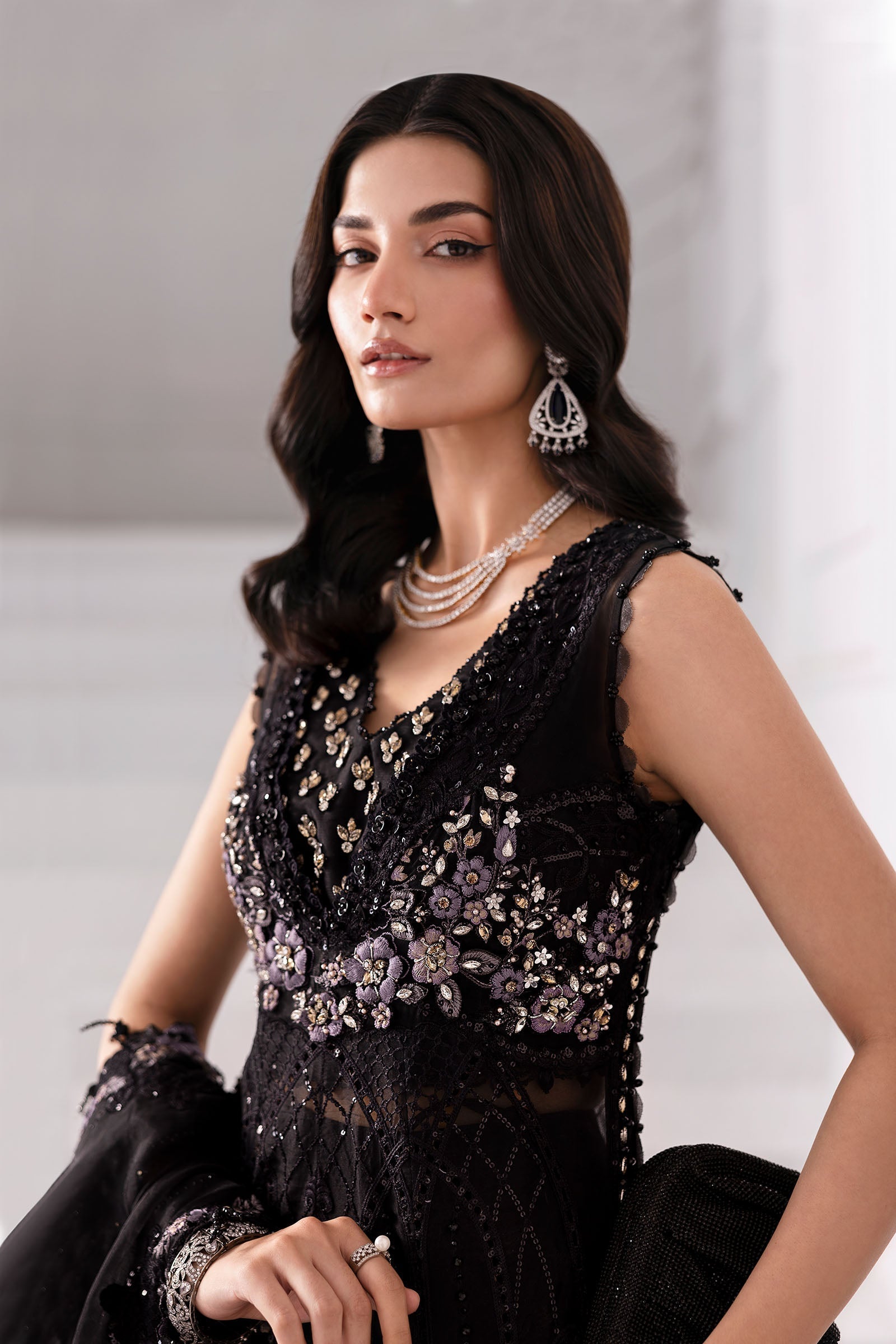 Maria B | Embroidered 2025 | BD-3004 - House Of Hania