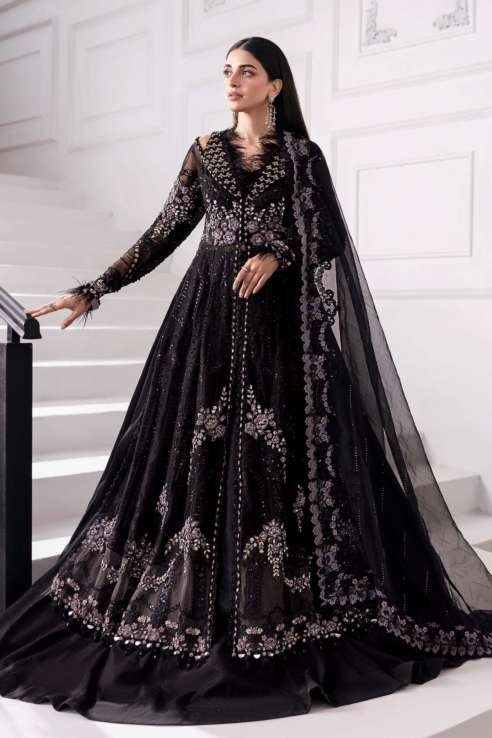 Maria B | Embroidered 2025 | BD-3004 - House Of Hania