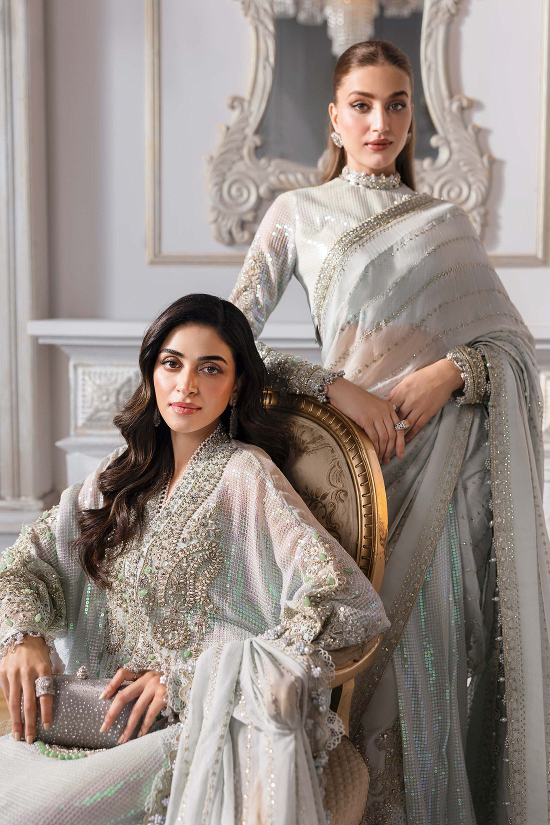 Maria B | Embroidered 2025 | BD-3005 - House Of Hania