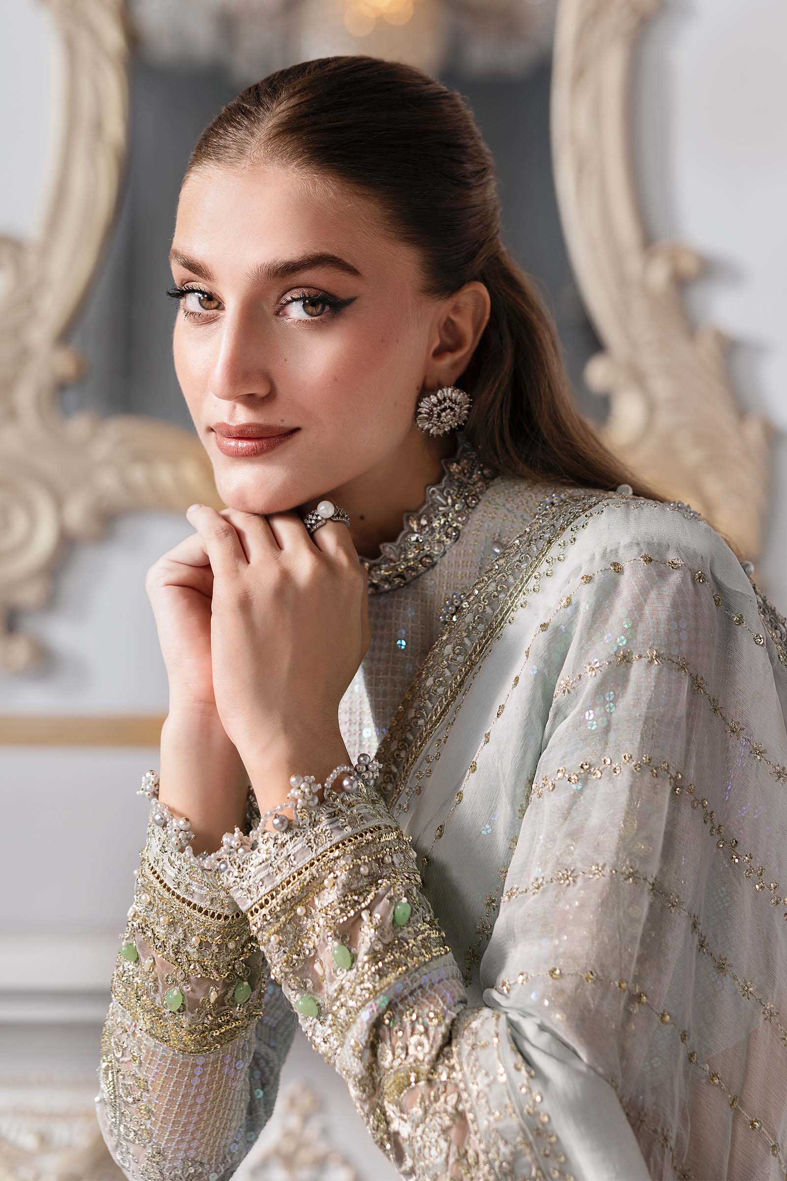 Maria B | Embroidered 2025 | BD-3005 - House Of Hania