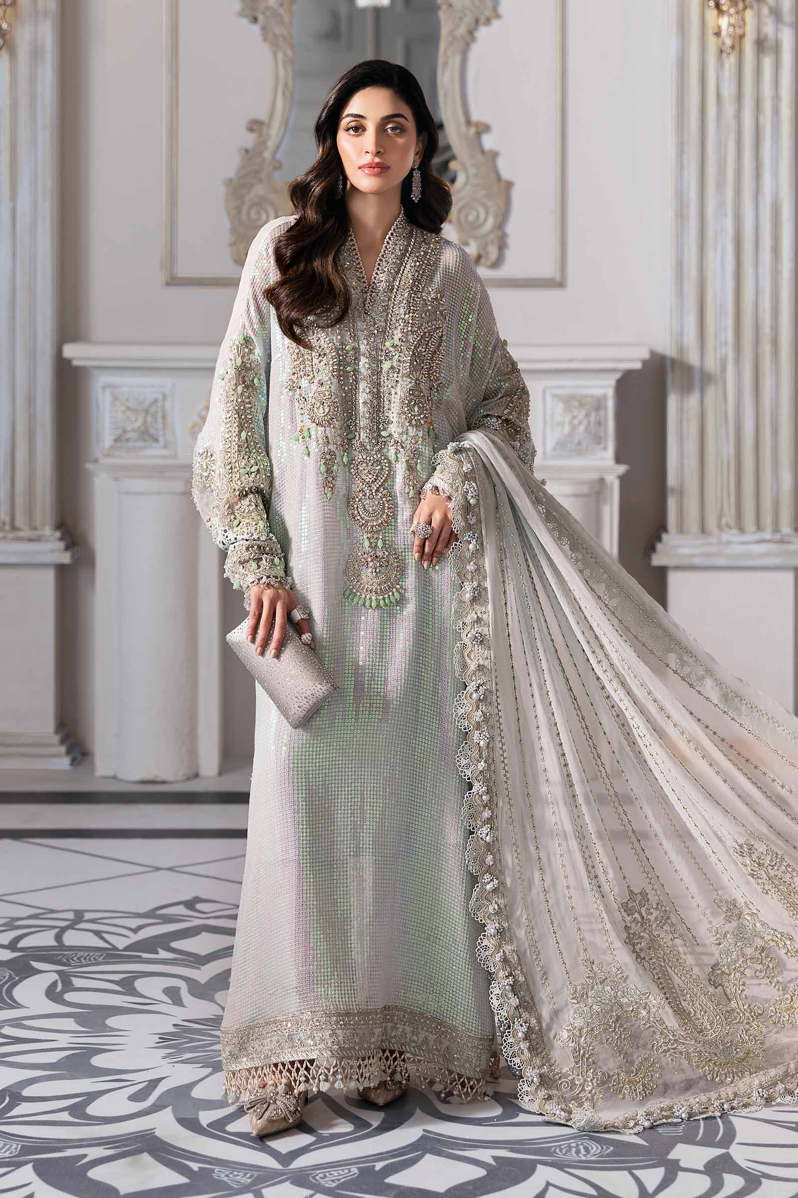Maria B | Embroidered 2025 | BD-3005 - House Of Hania