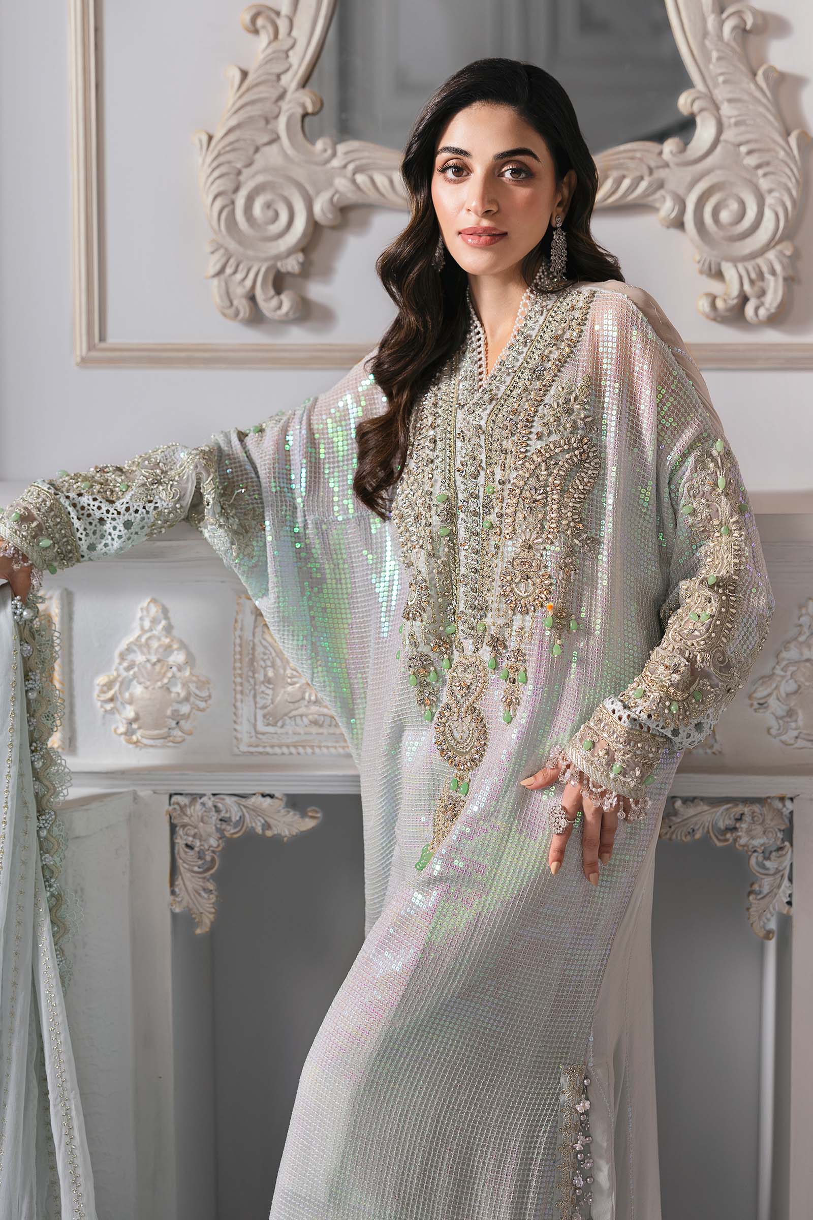 Maria B | Embroidered 2025 | BD-3005 - House Of Hania