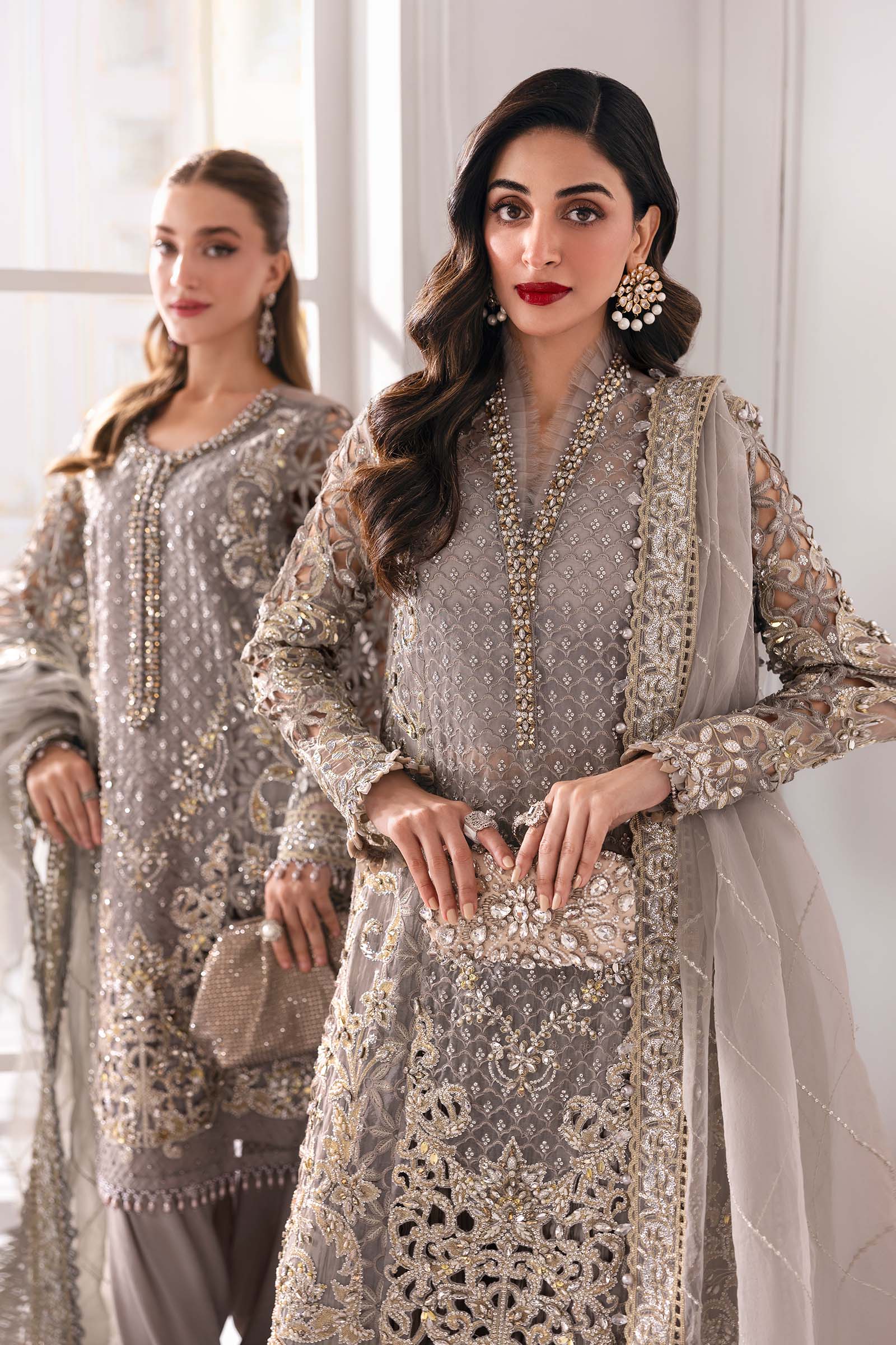 Maria B | Embroidered 2025 | BD-3006 - House Of Hania