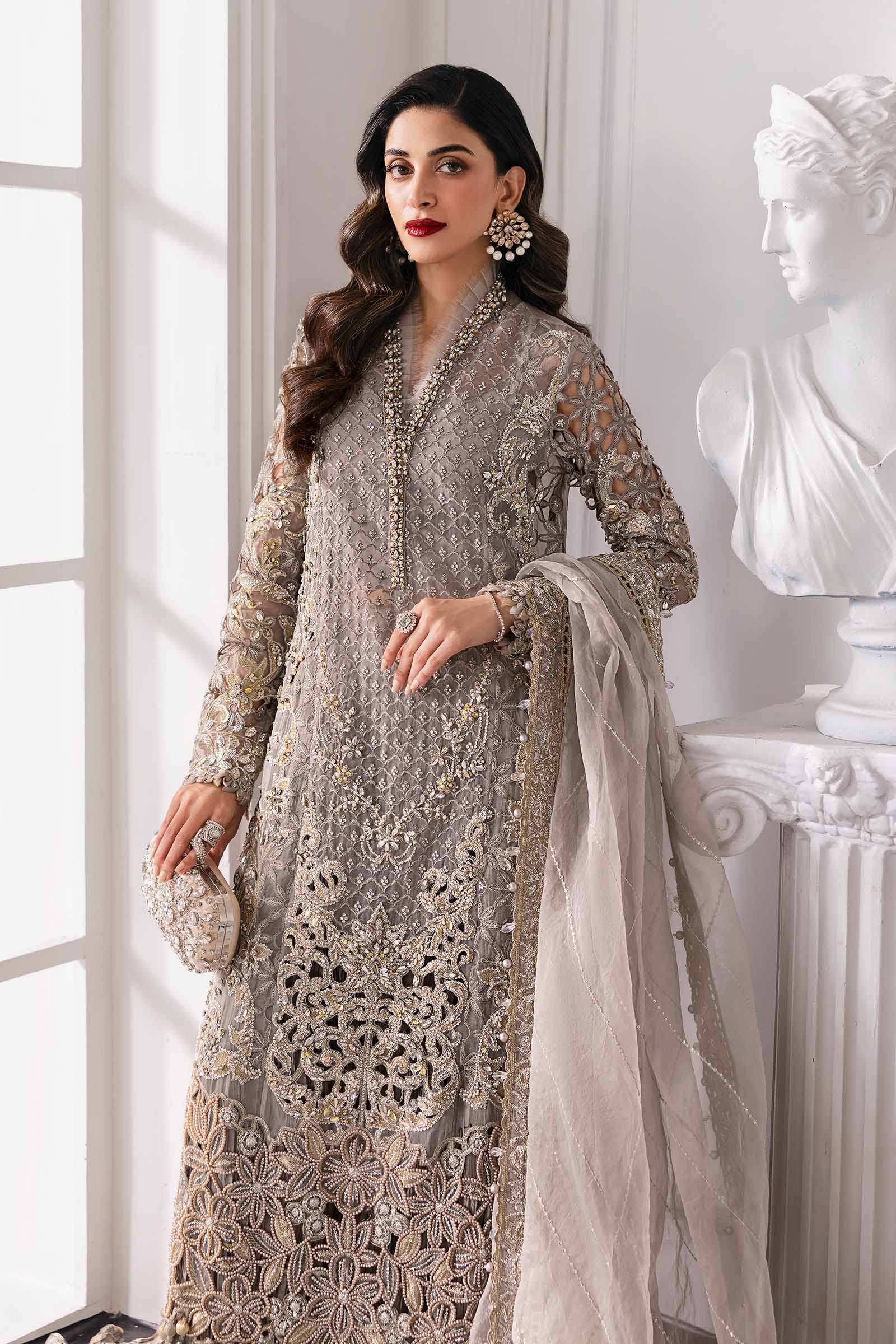 Maria B | Embroidered 2025 | BD-3006 - House Of Hania