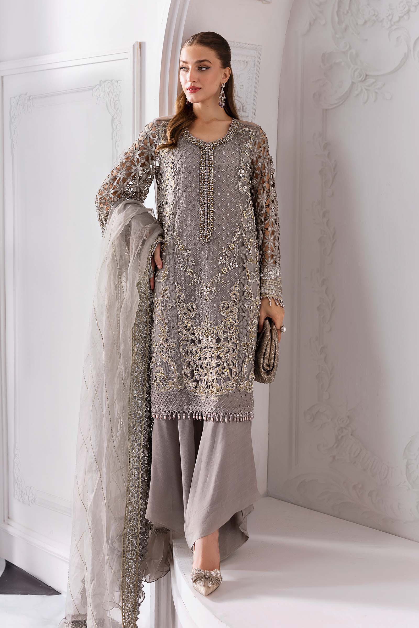 Maria B | Embroidered 2025 | BD-3006 - House Of Hania