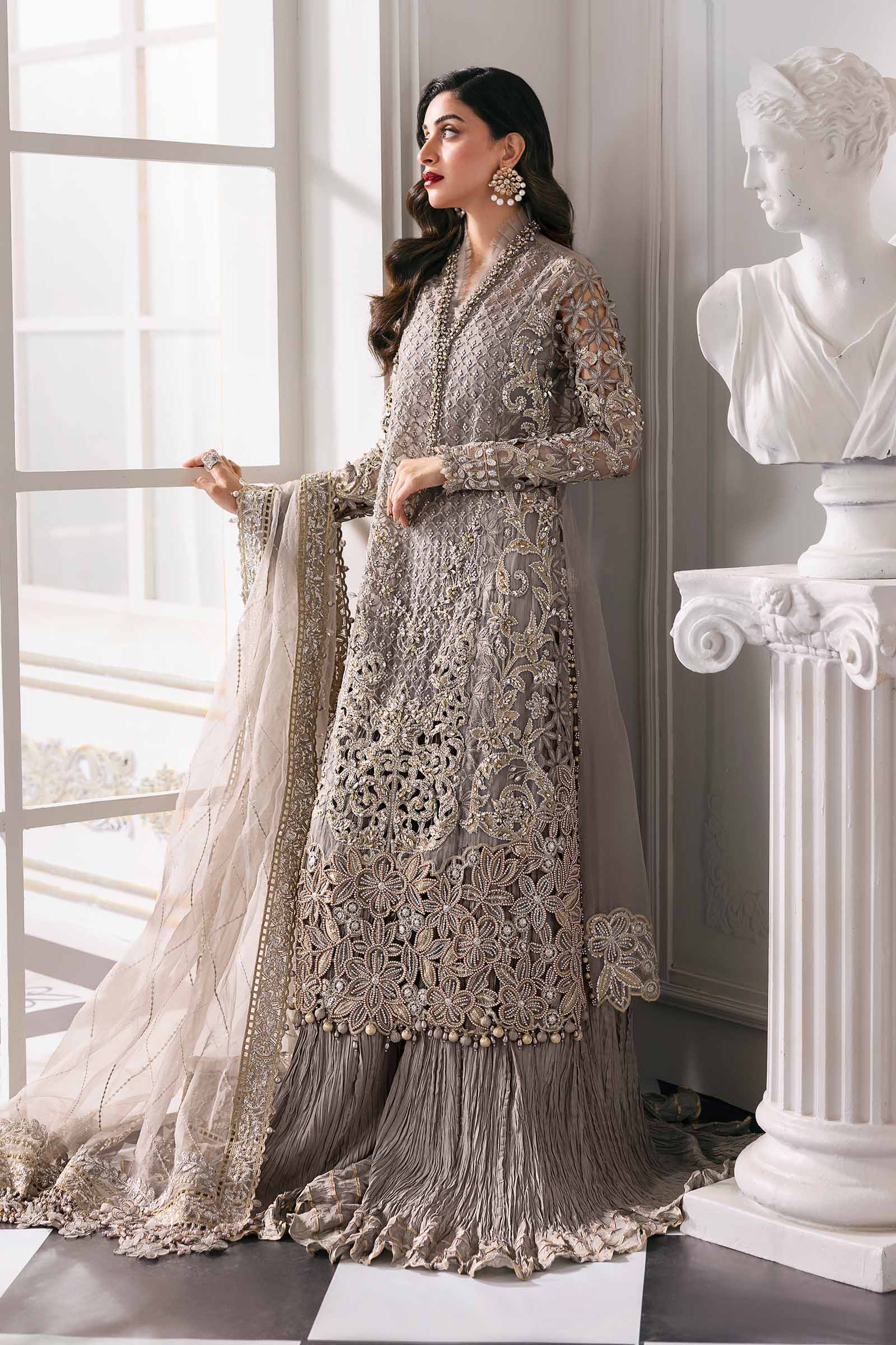 Maria B | Embroidered 2025 | BD-3006 - House Of Hania
