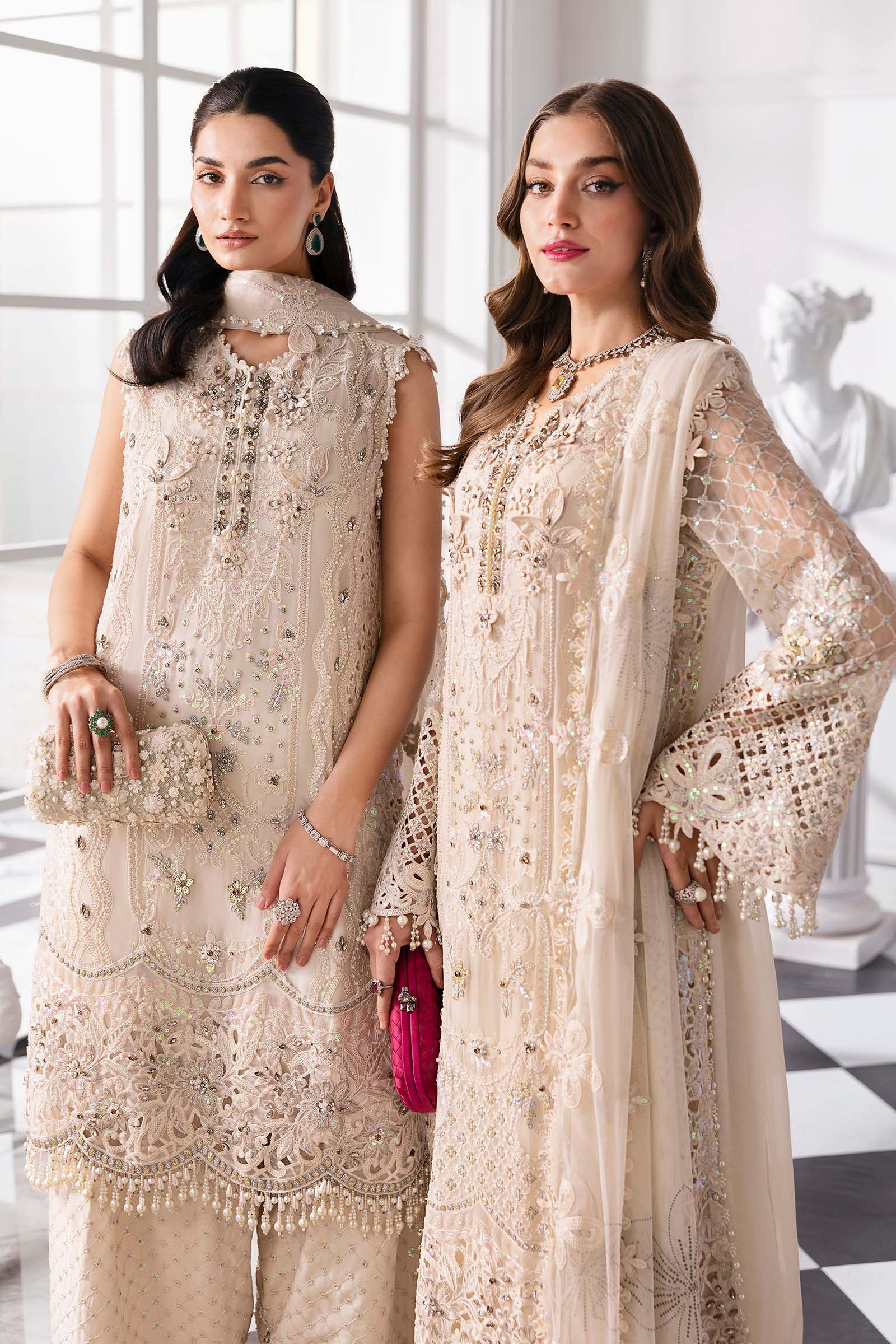 Maria B | Embroidered 2025 | BD-3007 - House Of Hania