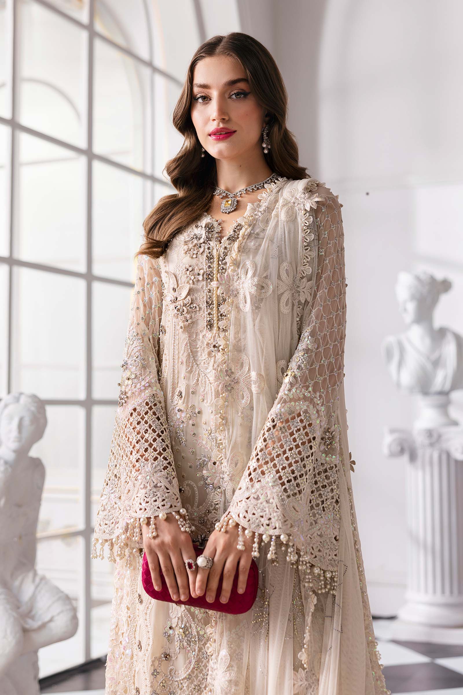 Maria B | Embroidered 2025 | BD-3007 - House Of Hania