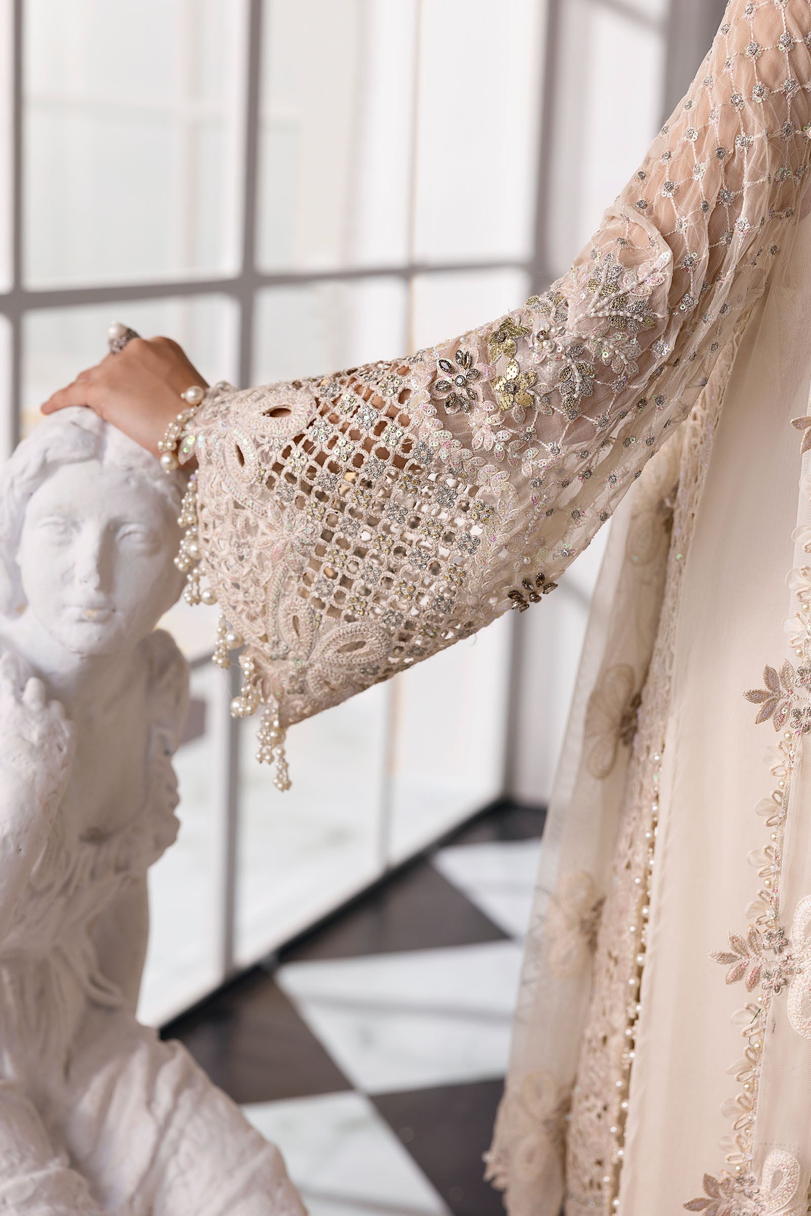 Maria B | Embroidered 2025 | BD-3007 - House Of Hania