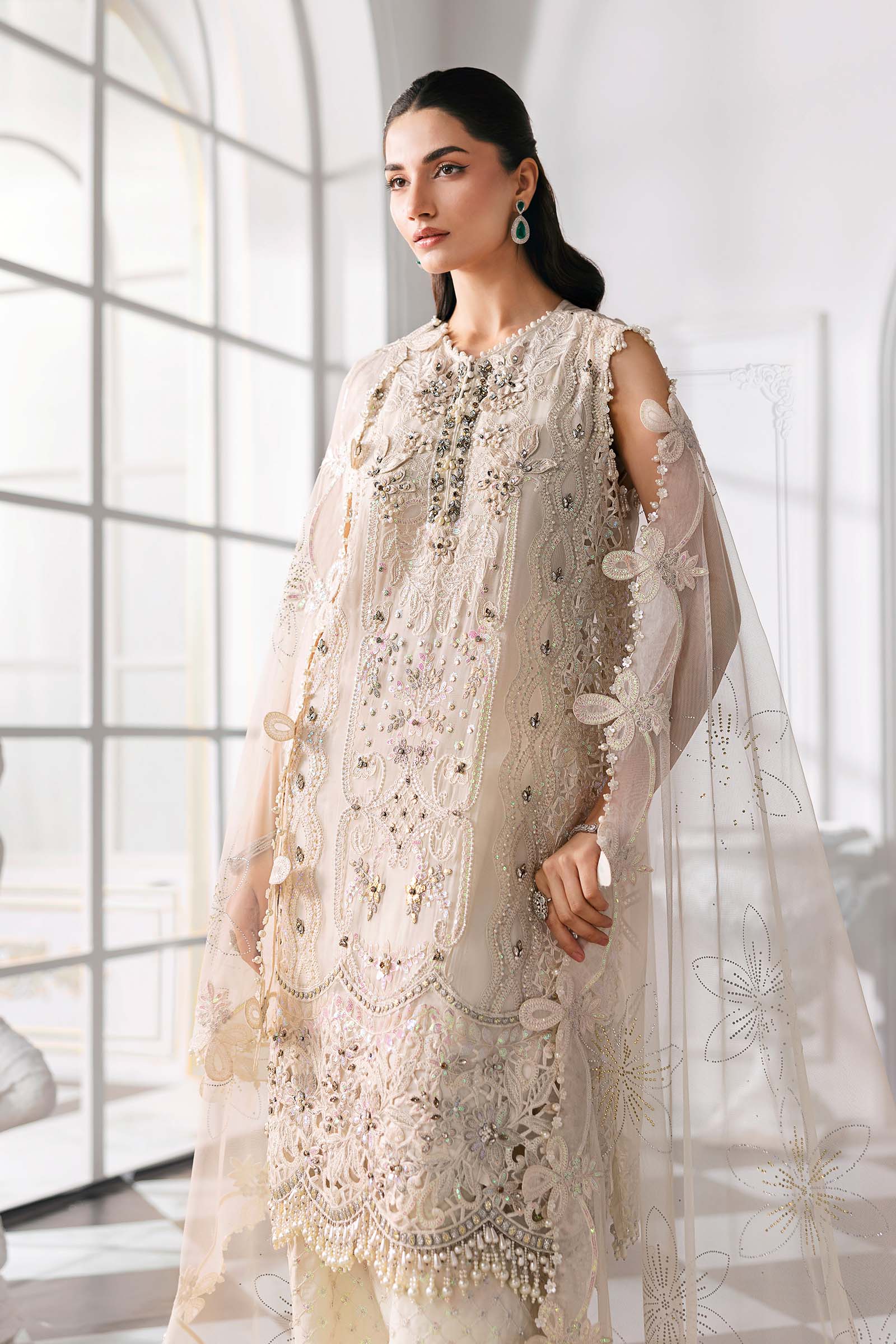 Maria B | Embroidered 2025 | BD-3007 - House Of Hania
