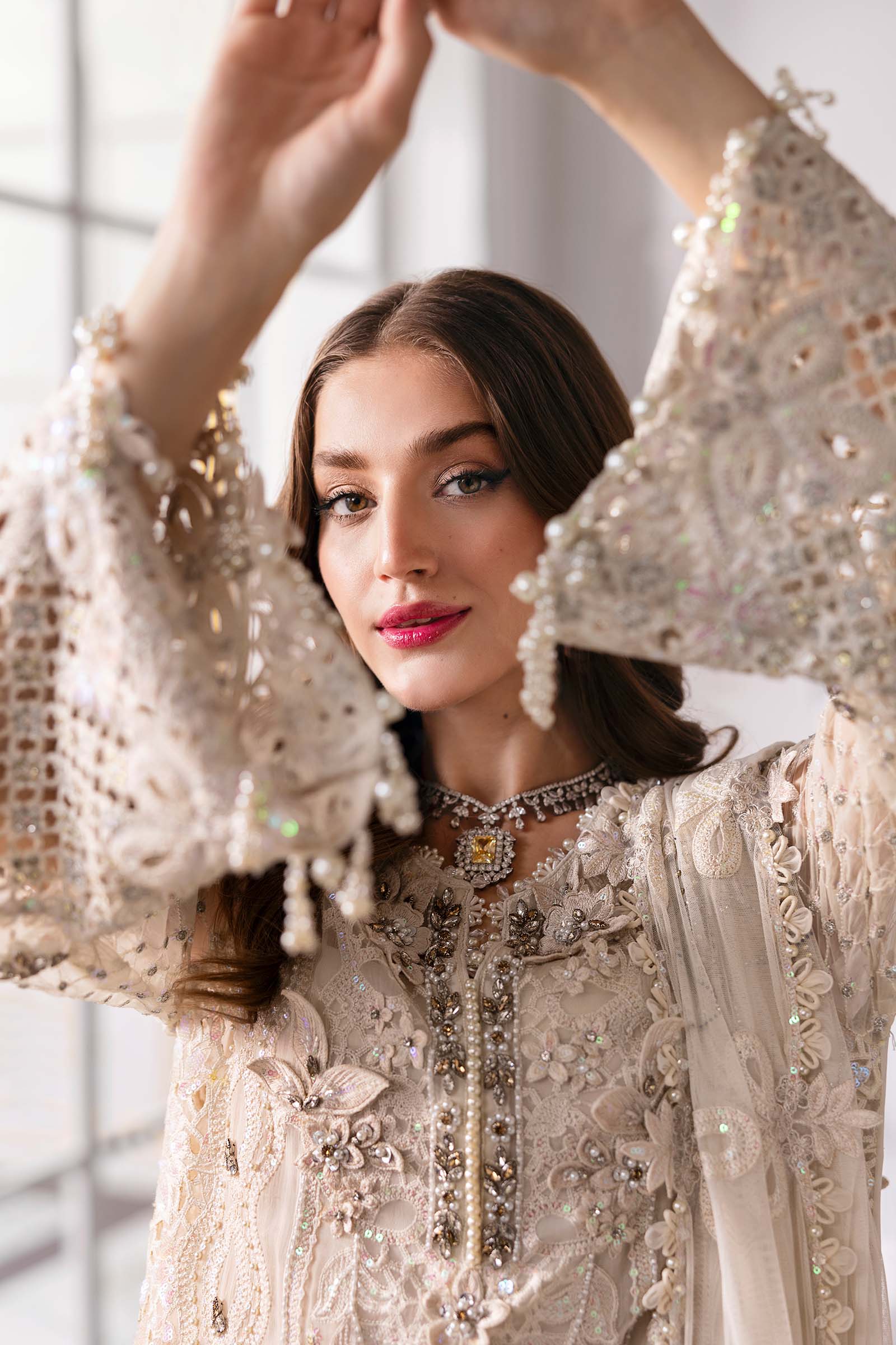 Maria B | Embroidered 2025 | BD-3007 - House Of Hania