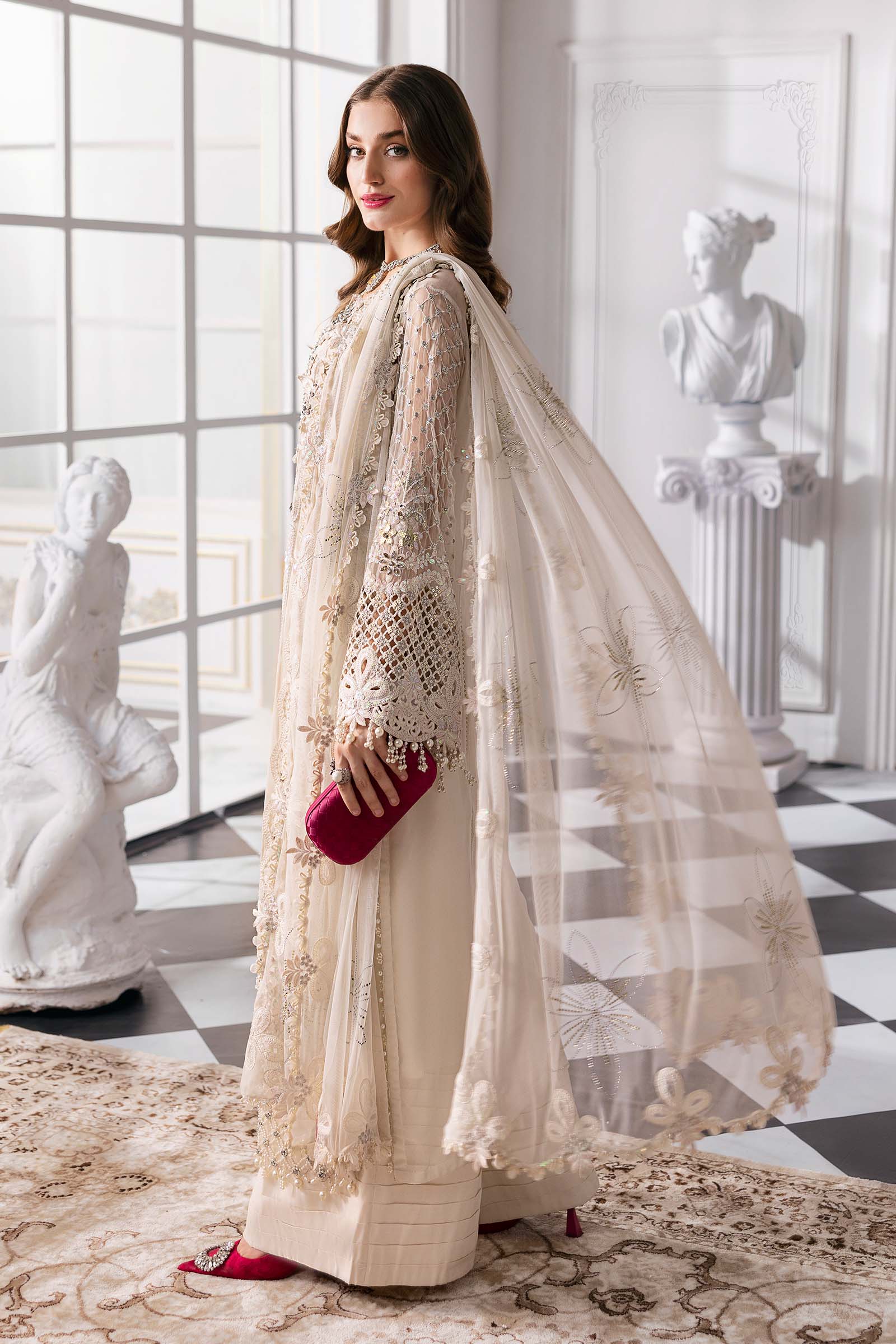 Maria B | Embroidered 2025 | BD-3007 - House Of Hania