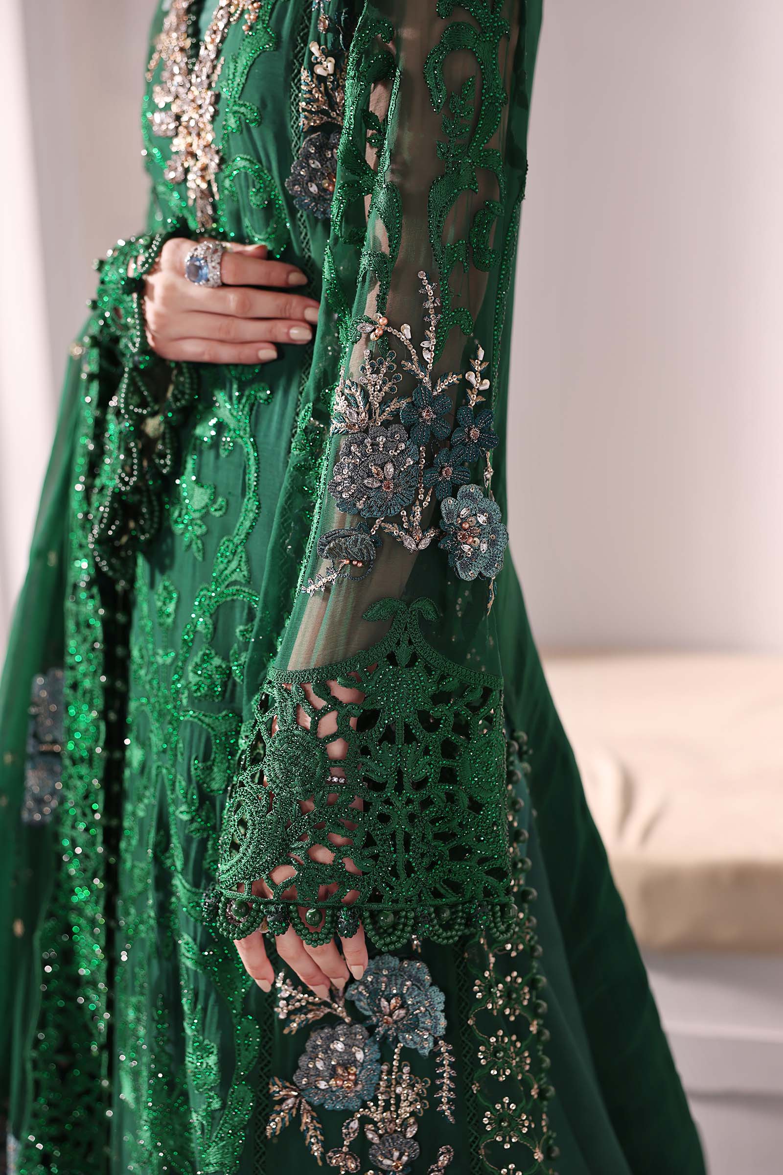 Maria B | Embroidered 2025 | BD-3008 - House Of Hania