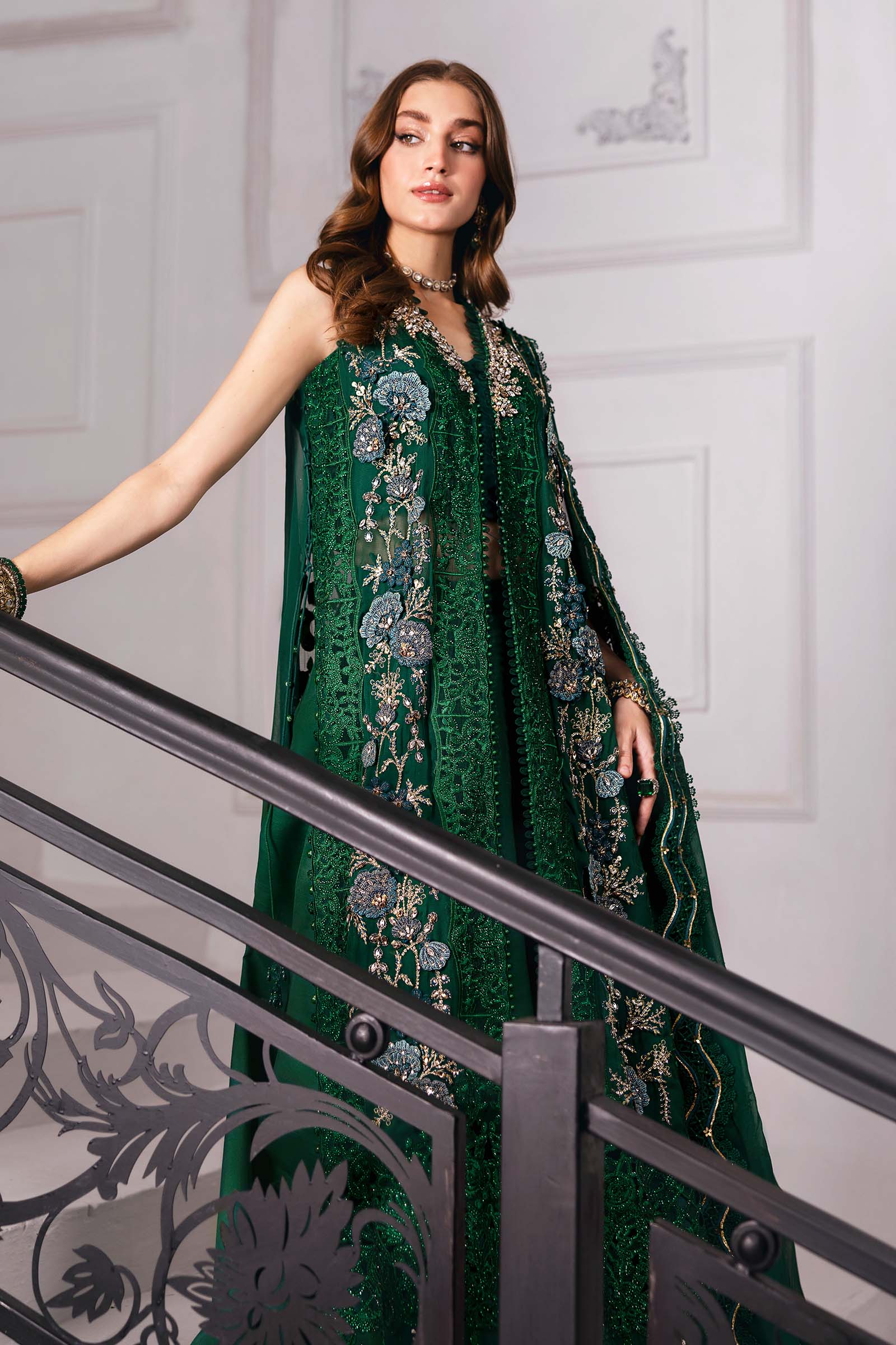 Maria B | Embroidered 2025 | BD-3008 - House Of Hania